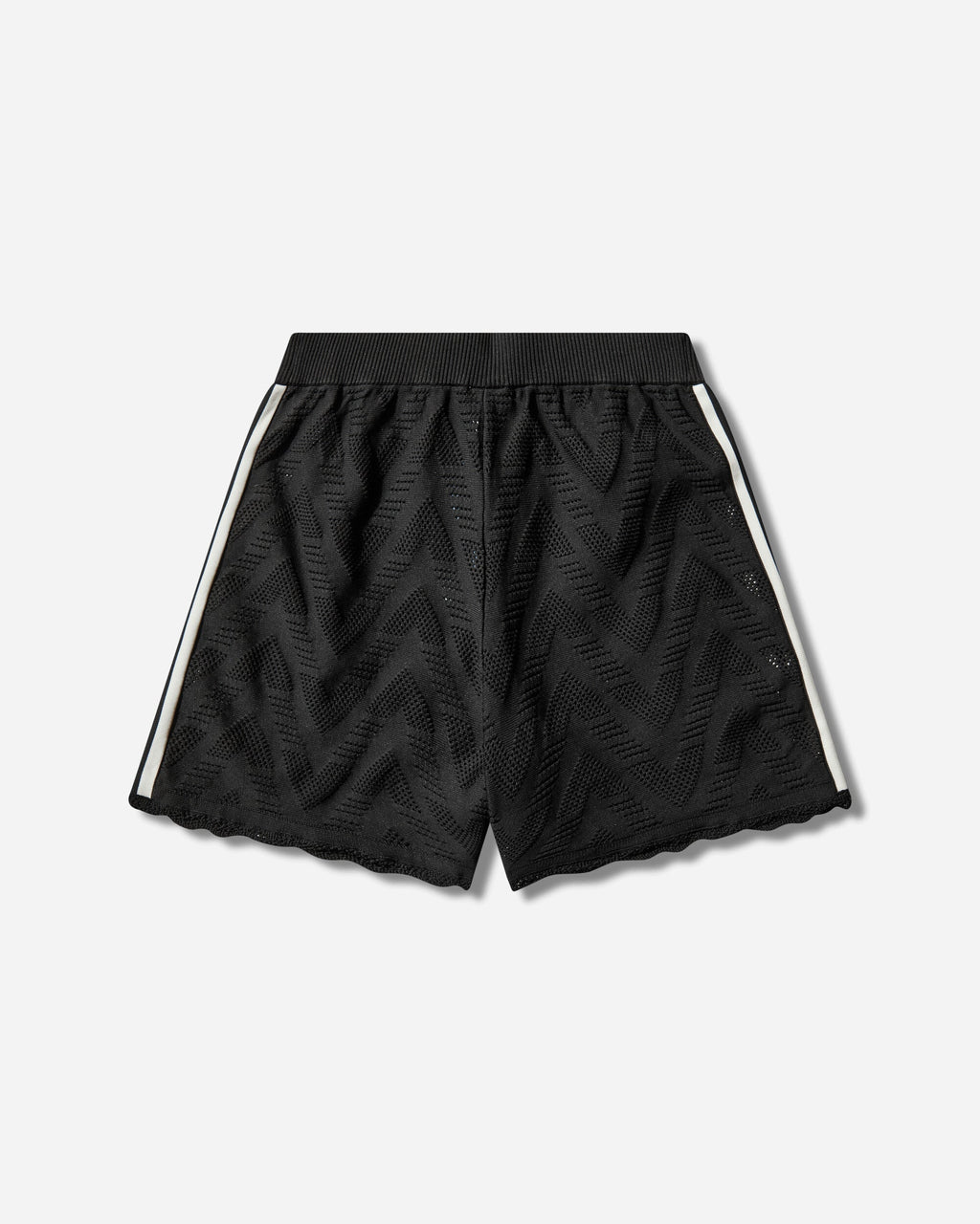 Оригінальна Womens Firebird Shorts Black Adidas – вид ззаду