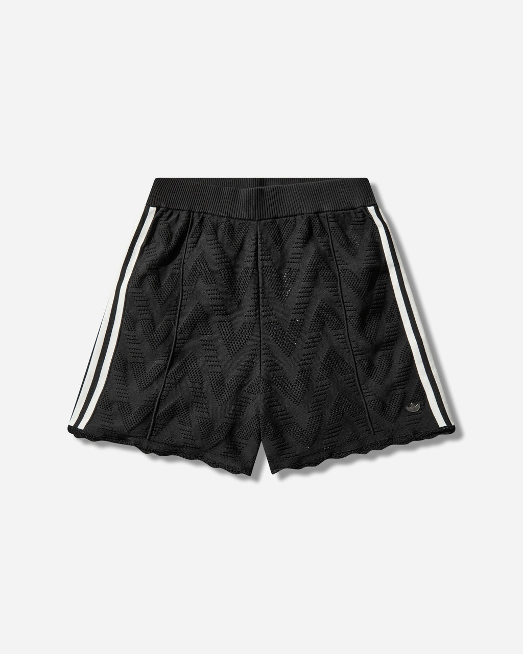 Оригінальна Womens Firebird Shorts Black Adidas – боковий вид