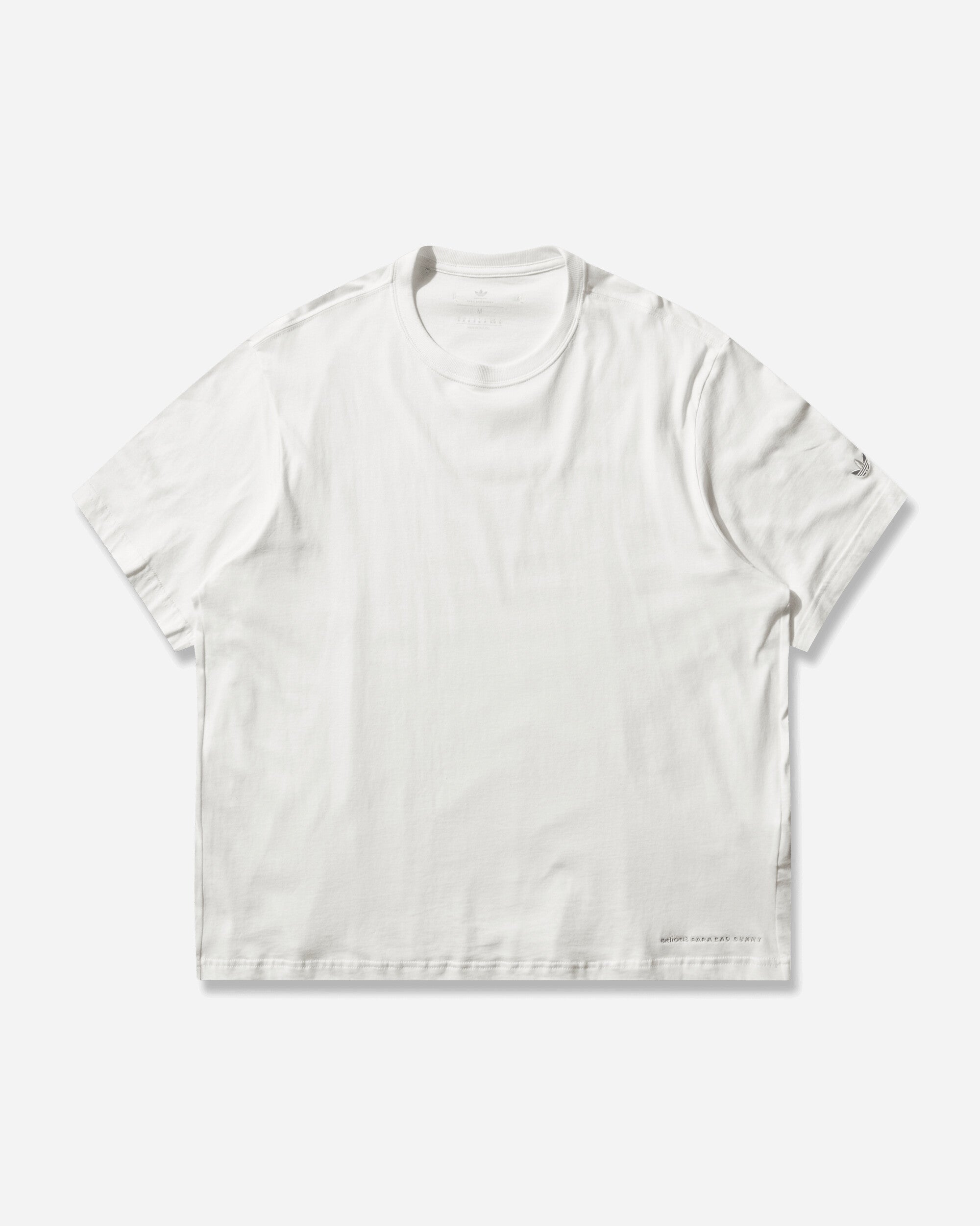Bad Bunny 3 Pack Boxy T-Shirt Core White Adidas – Гарантія оригінальності – вид ззаду - ADIDAS