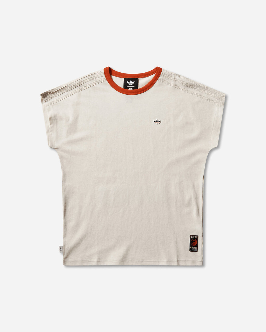 Clot By Edison Chen Dolman T-Shirt Wonder White Adidas оригінал – Купити в Україні – боковий вид