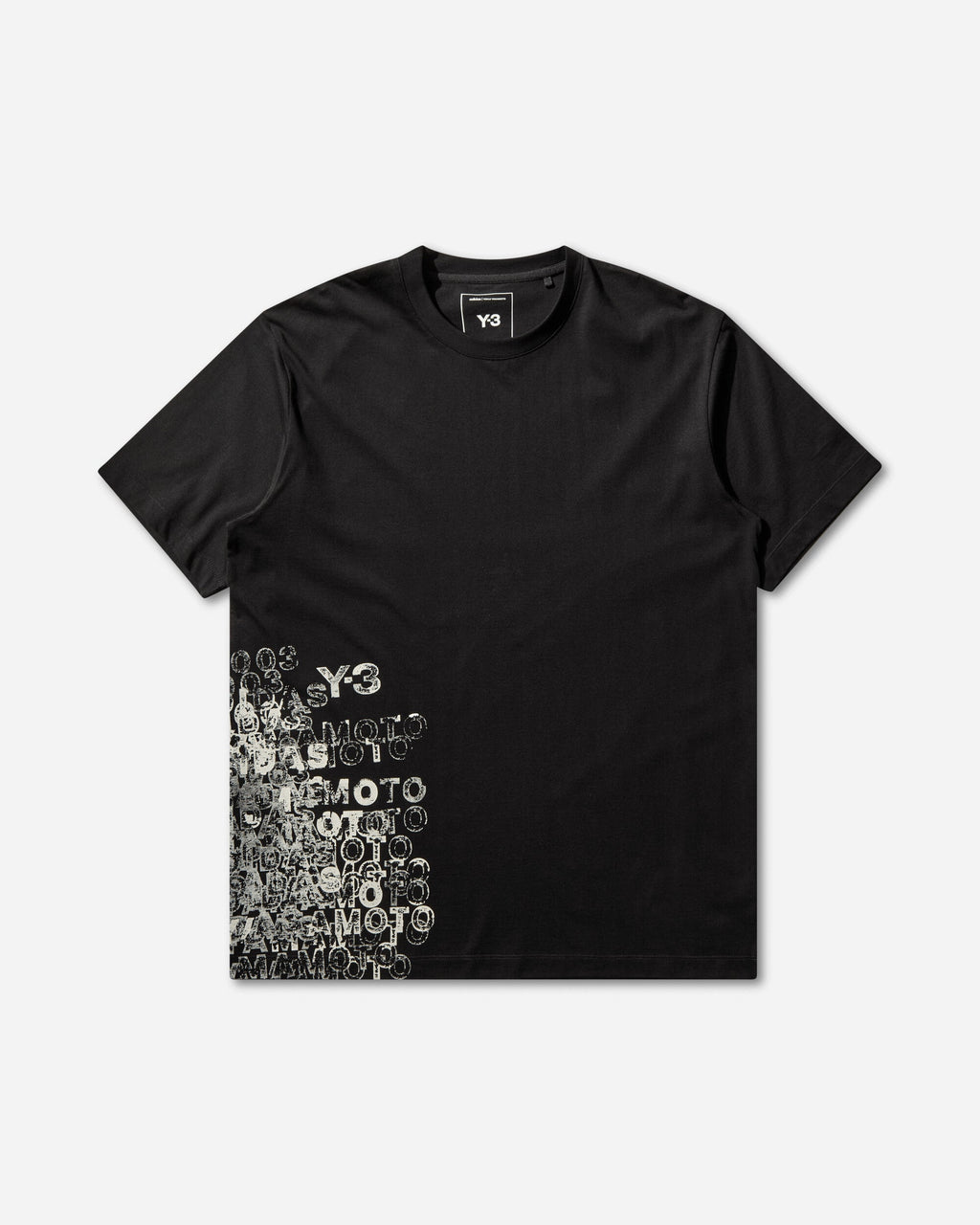 Y-3 Gfx T-Shirt Black Adidas – Гарантія оригінальності – боковий вид