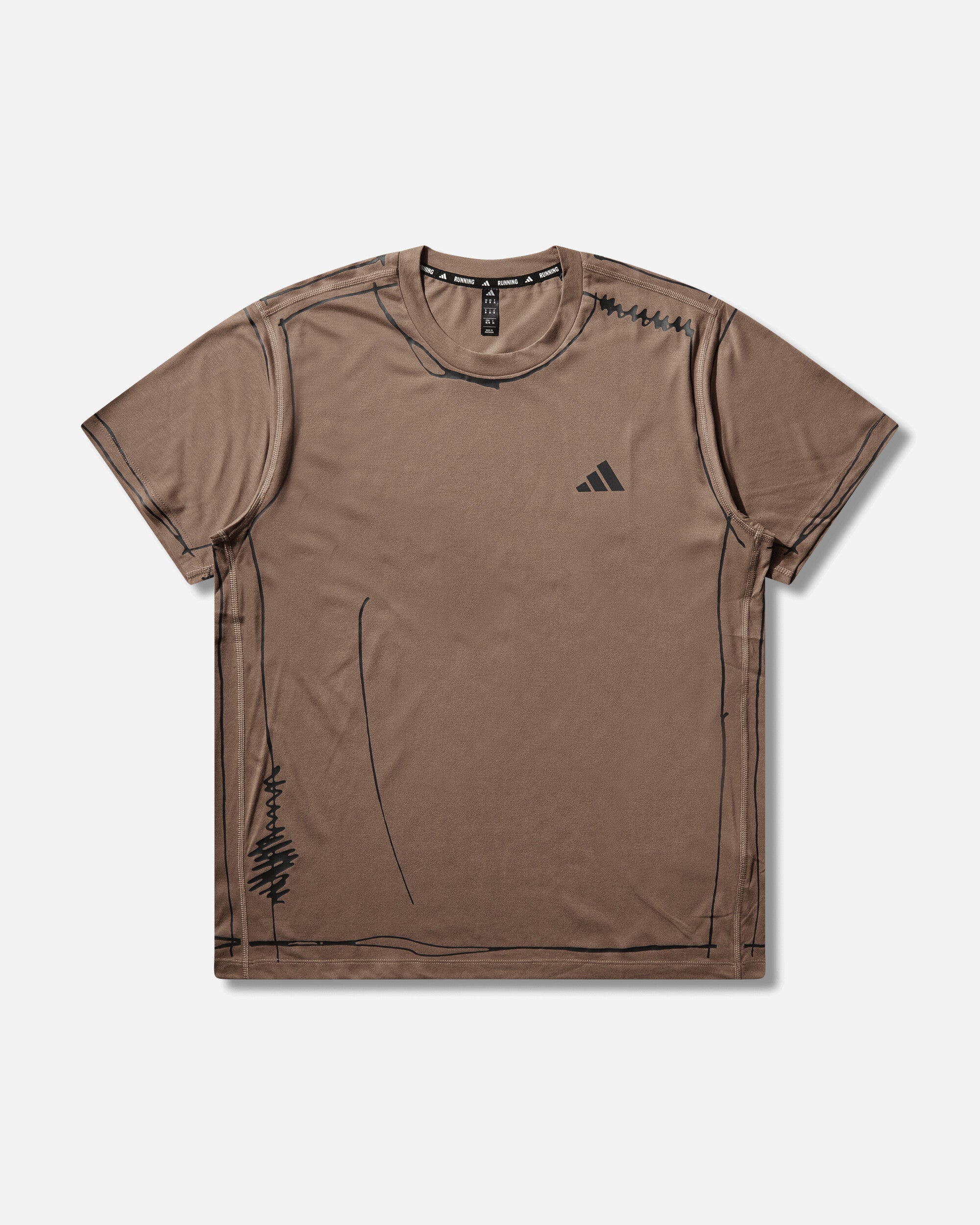 Оригінальна Adi365 Sftm Running Unitefit T-Shirt Trace Brown Adidas – боковий вид - ADIDAS