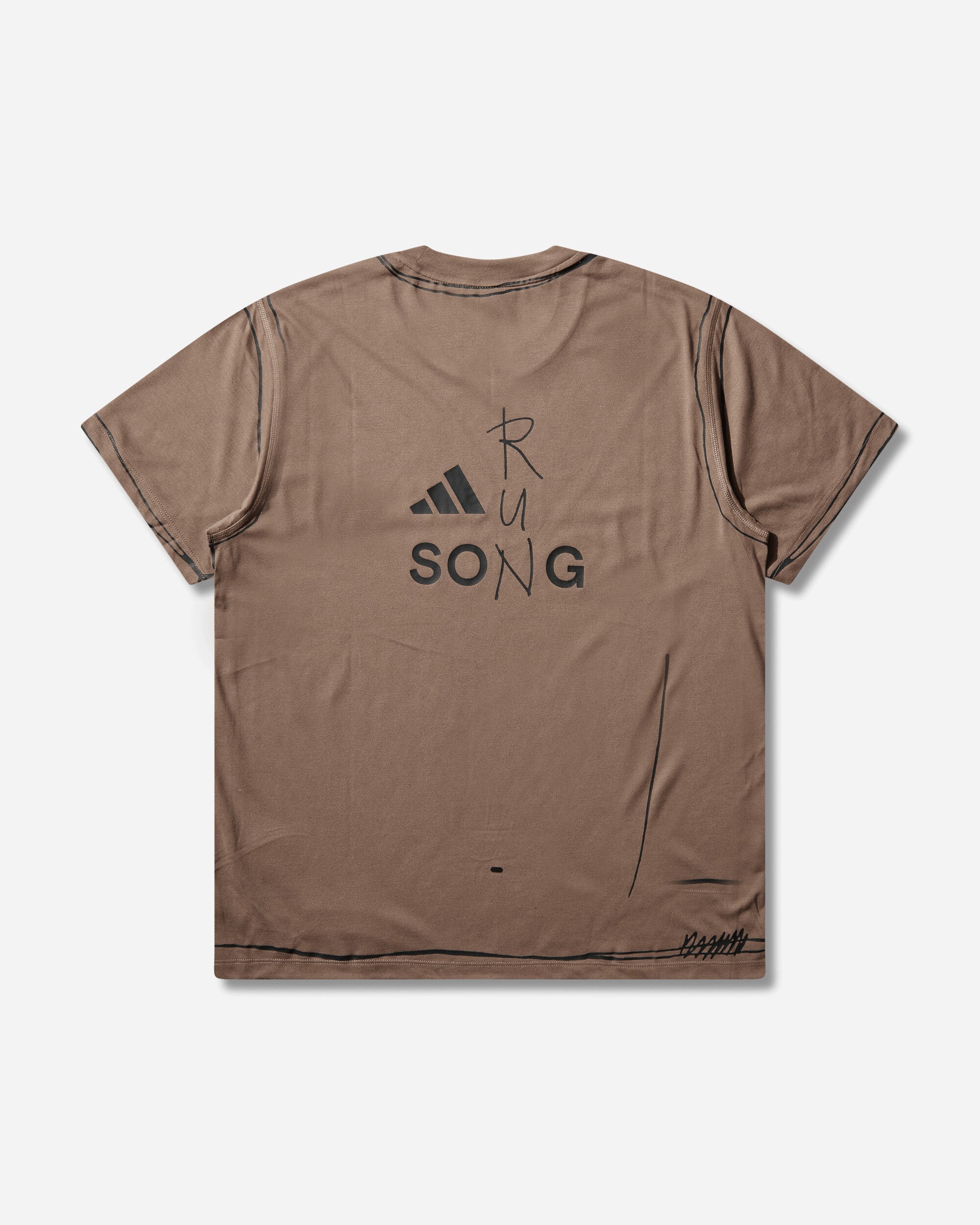 Оригінальна Adi365 Sftm Running Unitefit T-Shirt Trace Brown Adidas – вид ззаду - ADIDAS