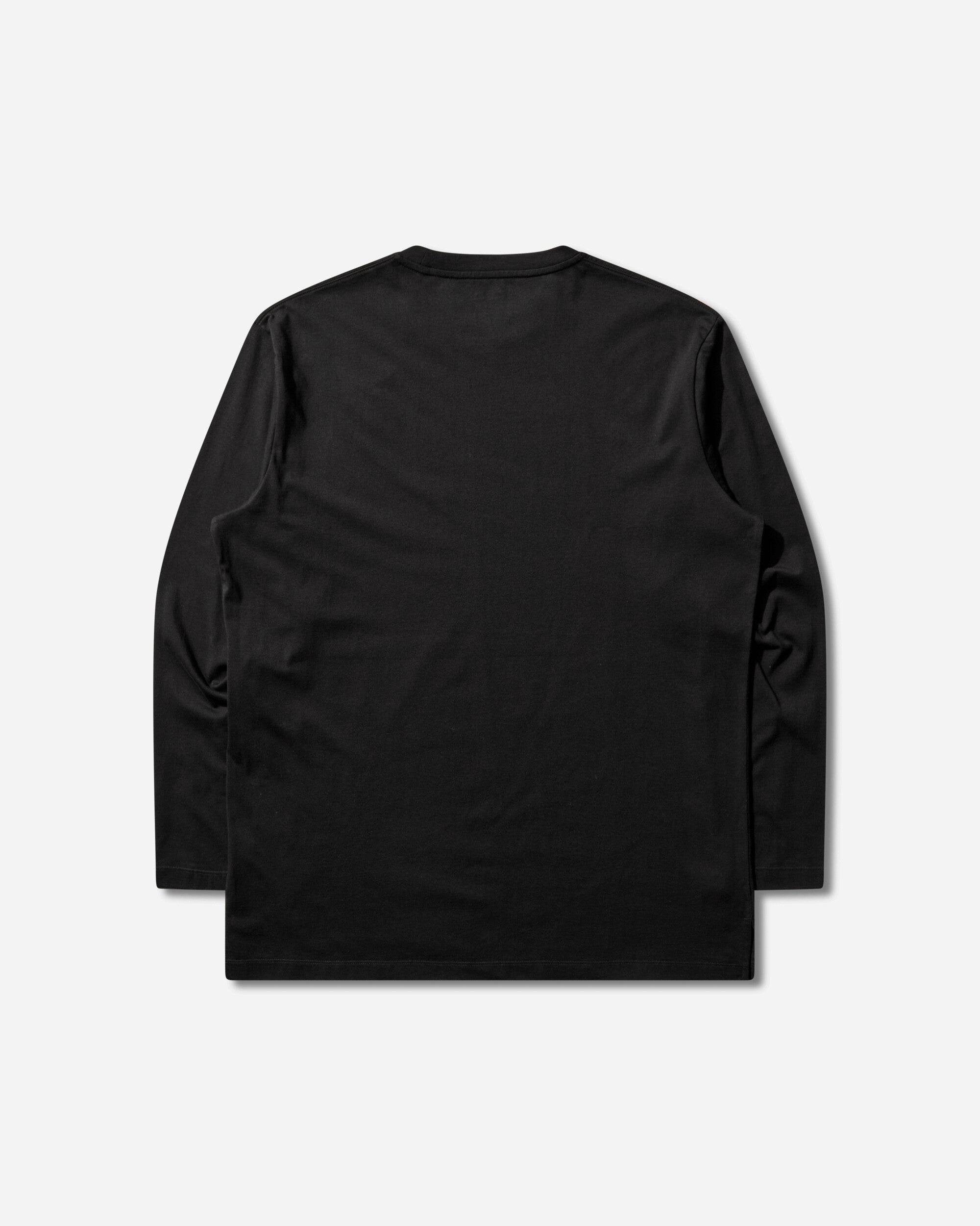 Y-3 Logo Longsleeve T-Shirt Black Adidas – Гарантія оригінальності – вид ззаду - ADIDAS