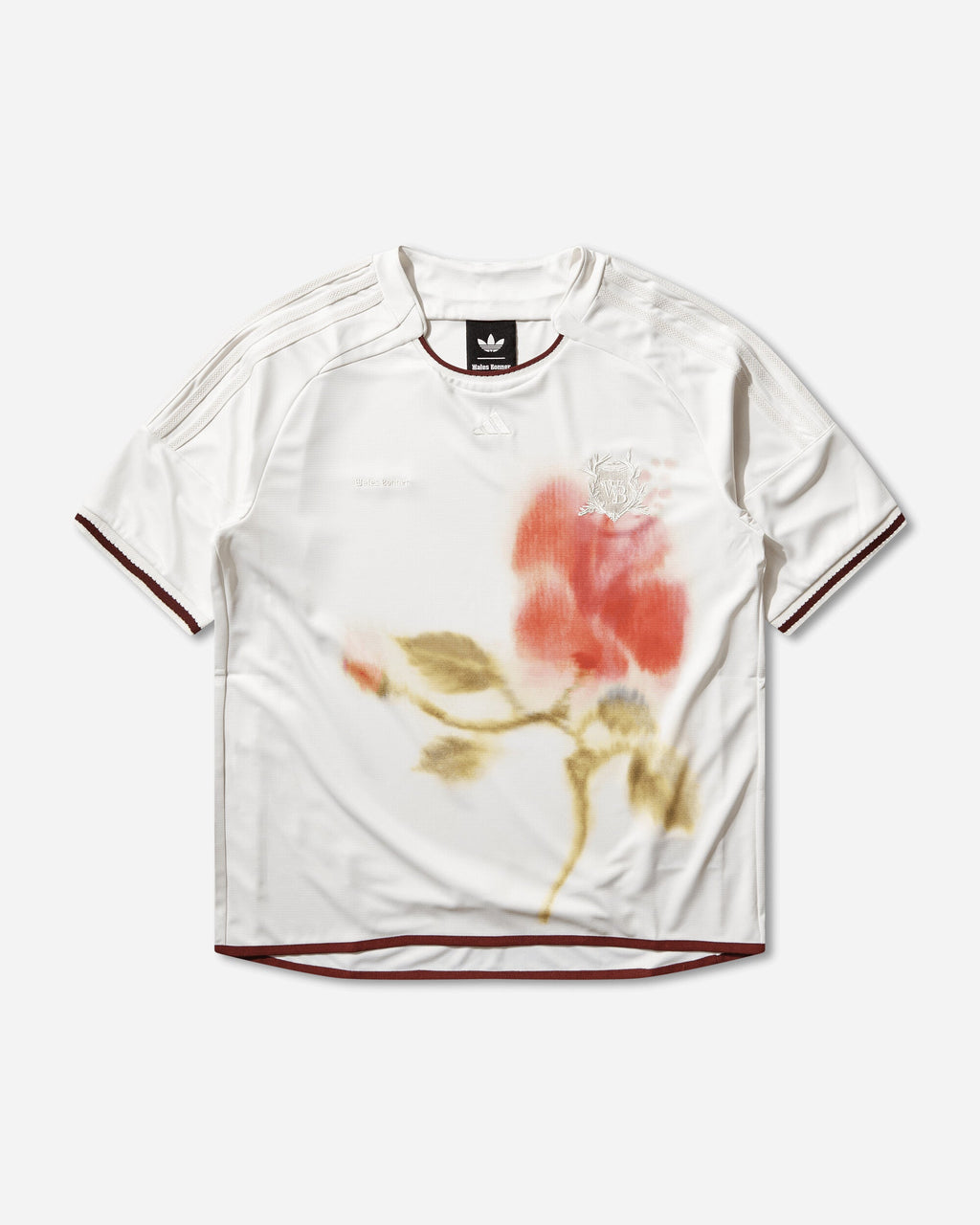 Оригінальна Wales Bonner Football Jersey Chalk White Adidas – боковий вид