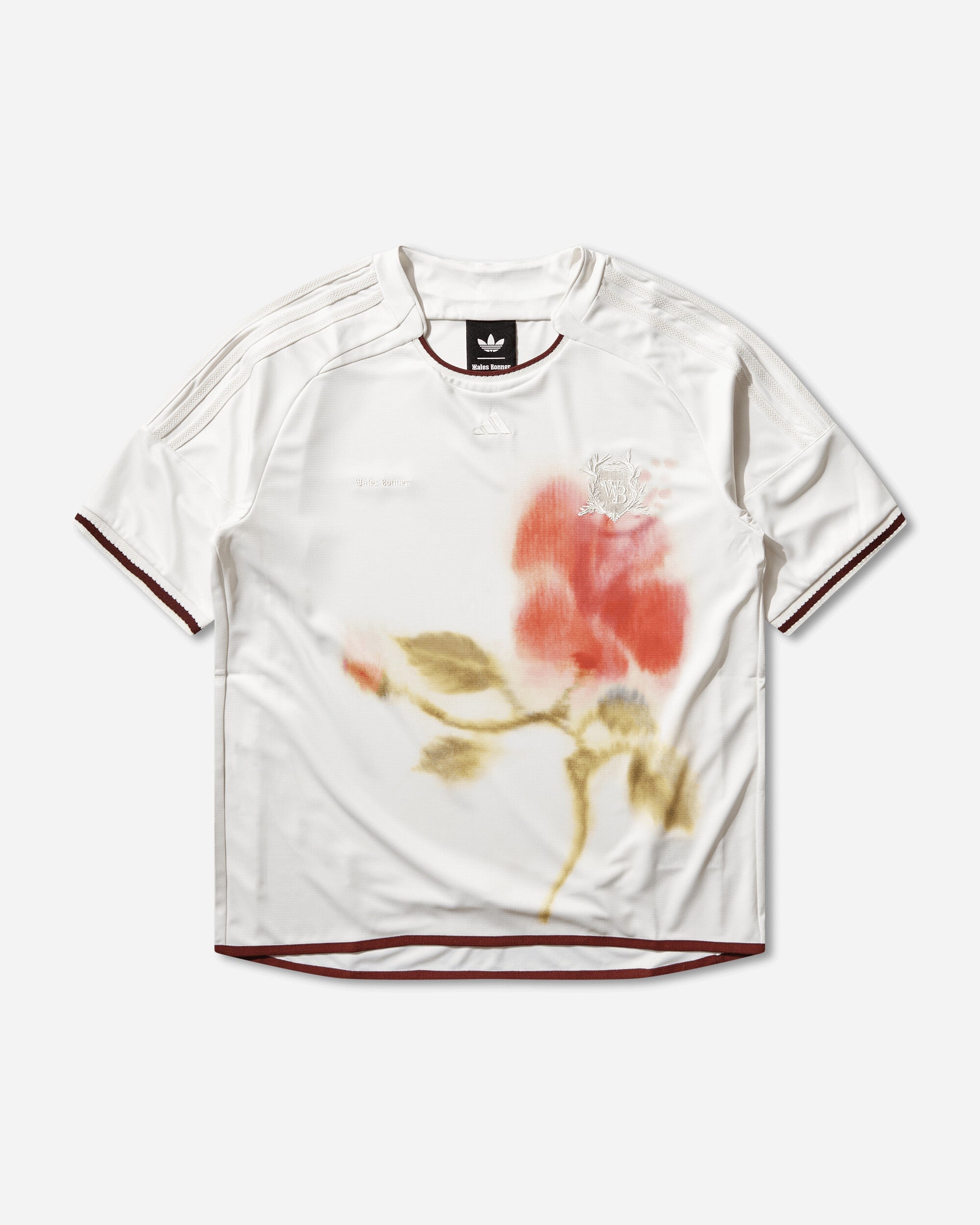 Оригінальна Wales Bonner Football Jersey Chalk White Adidas – боковий вид - ADIDAS