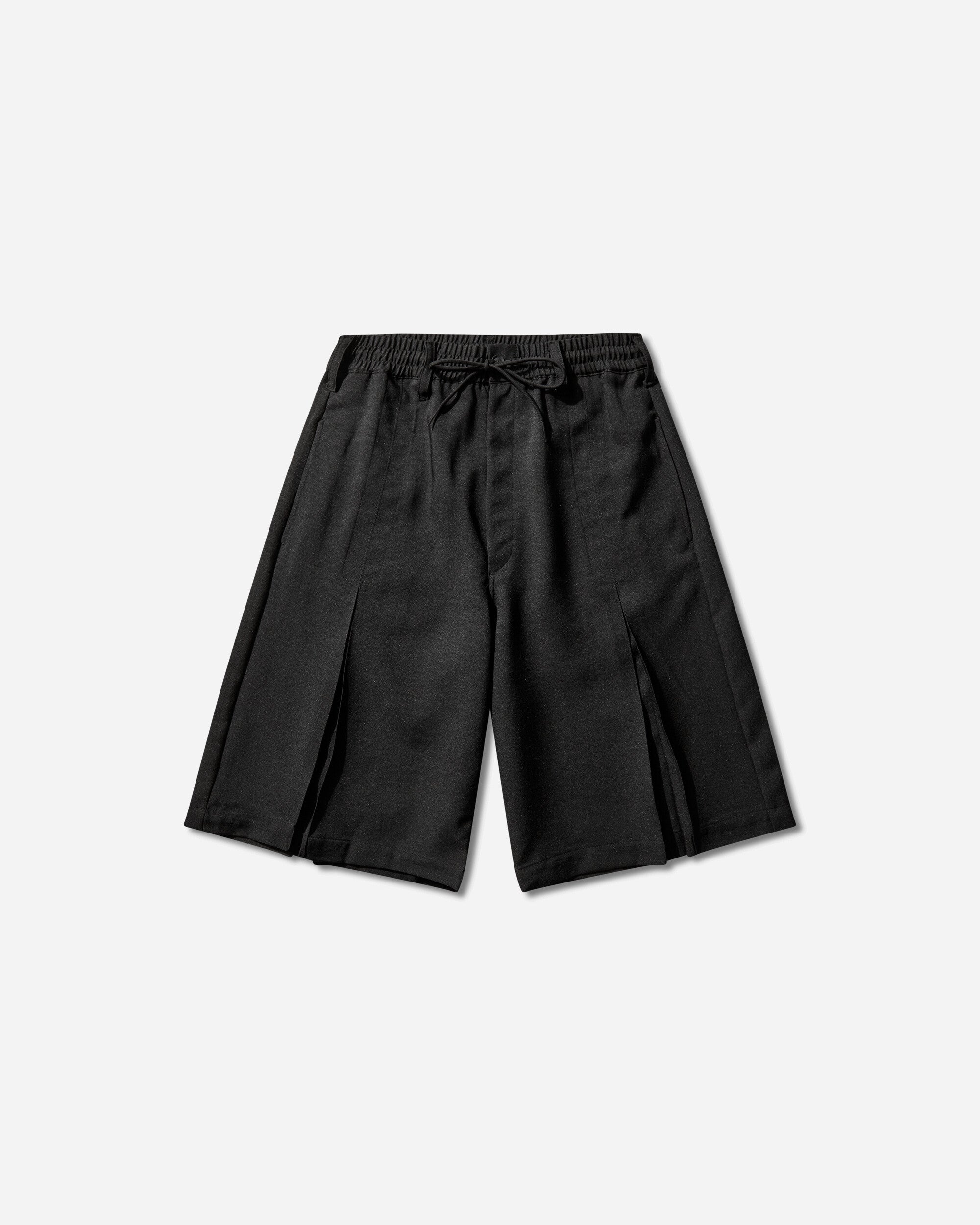 Y-3 Sport Uniform Pleated Shorts Black Adidas – Гарантія оригінальності – боковий вид - ADIDAS