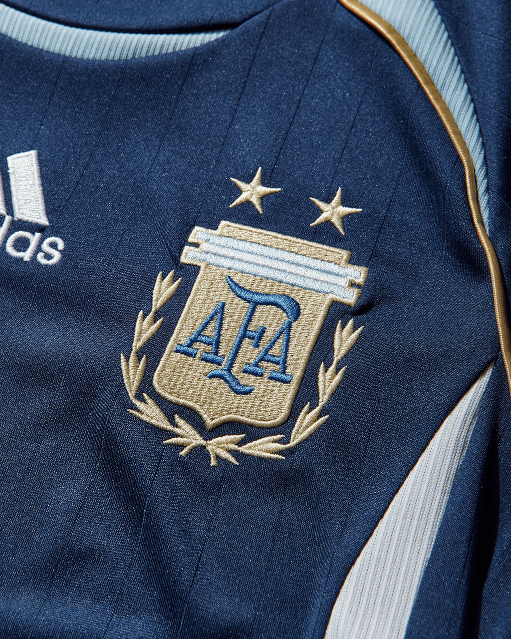 Оригінальна Womens Argentina Reconstructed Bringback Jersey Dark Blue Adidas – детальний вид