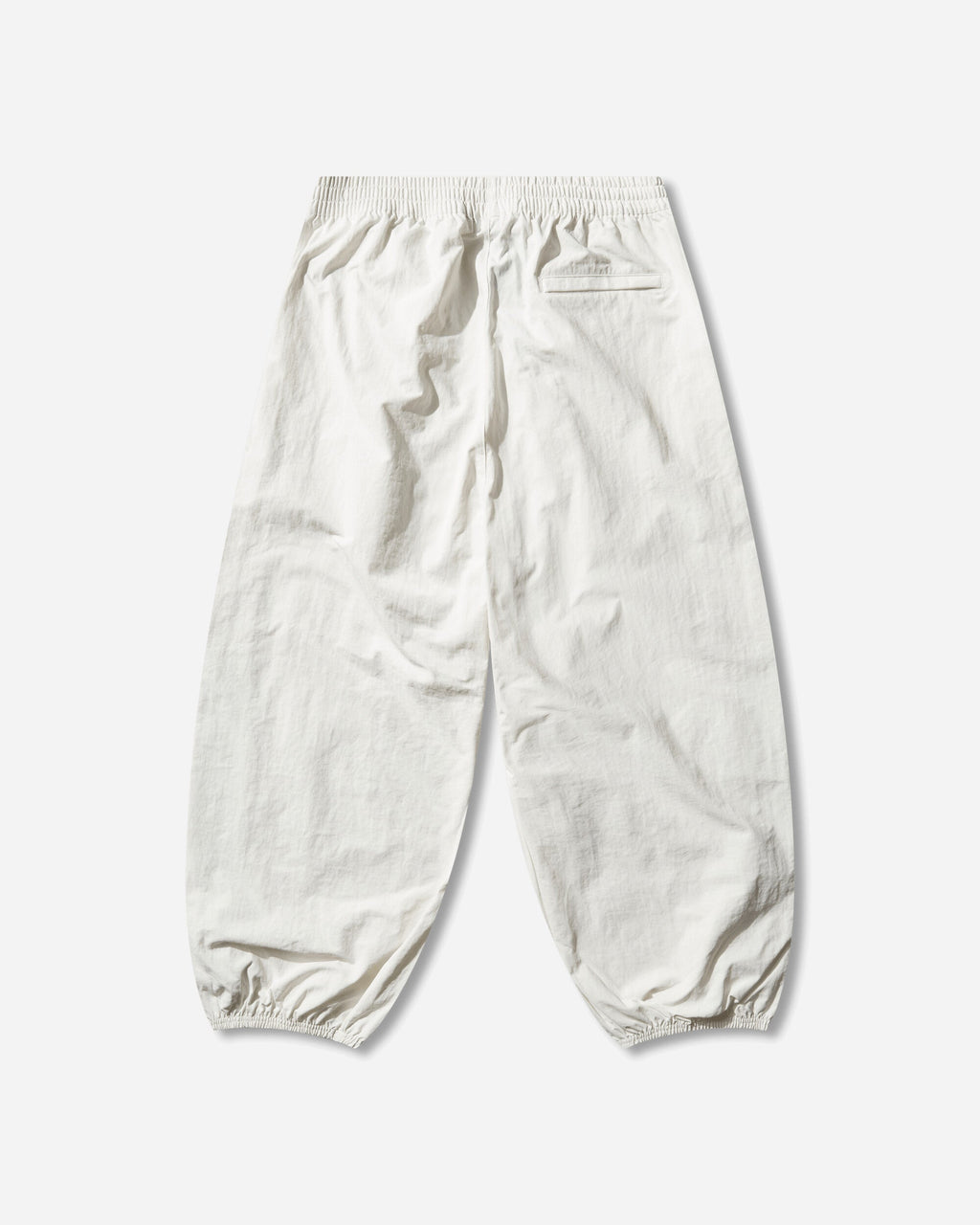 Оригінальна Mens Willy Chavarria Woven Track Pants Off White Adidas – вид ззаду