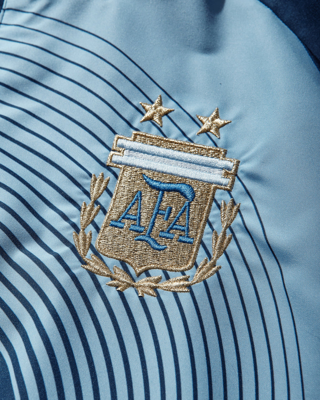 Оригінальна Mens Argentina Away Track Top Dark Blue Adidas – детальний вид
