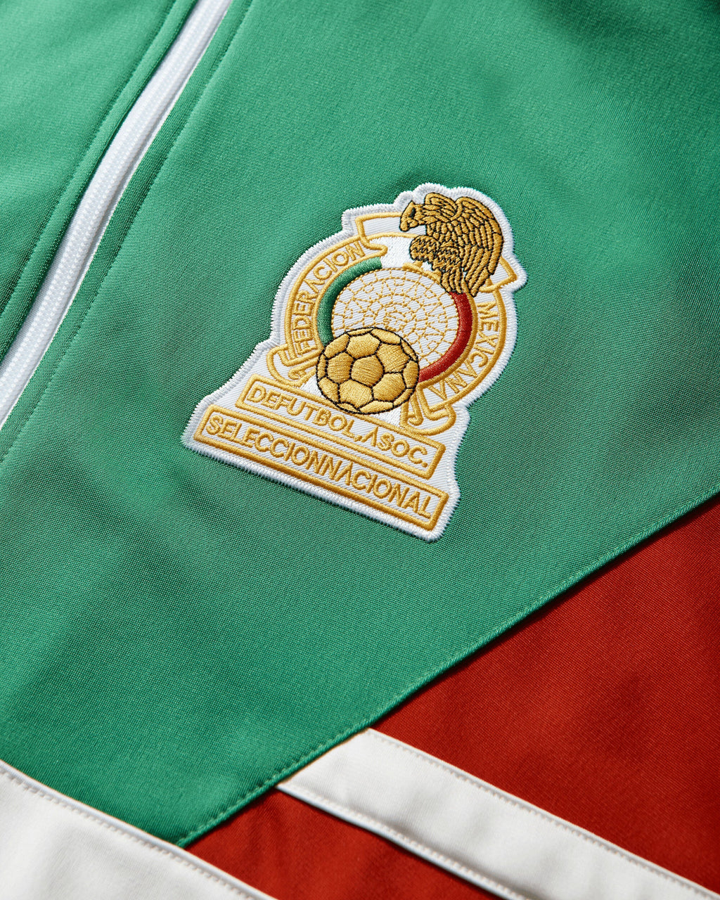 Mens Mexico 1986 Track Top Green Adidas – Гарантія оригінальності – детальний вид