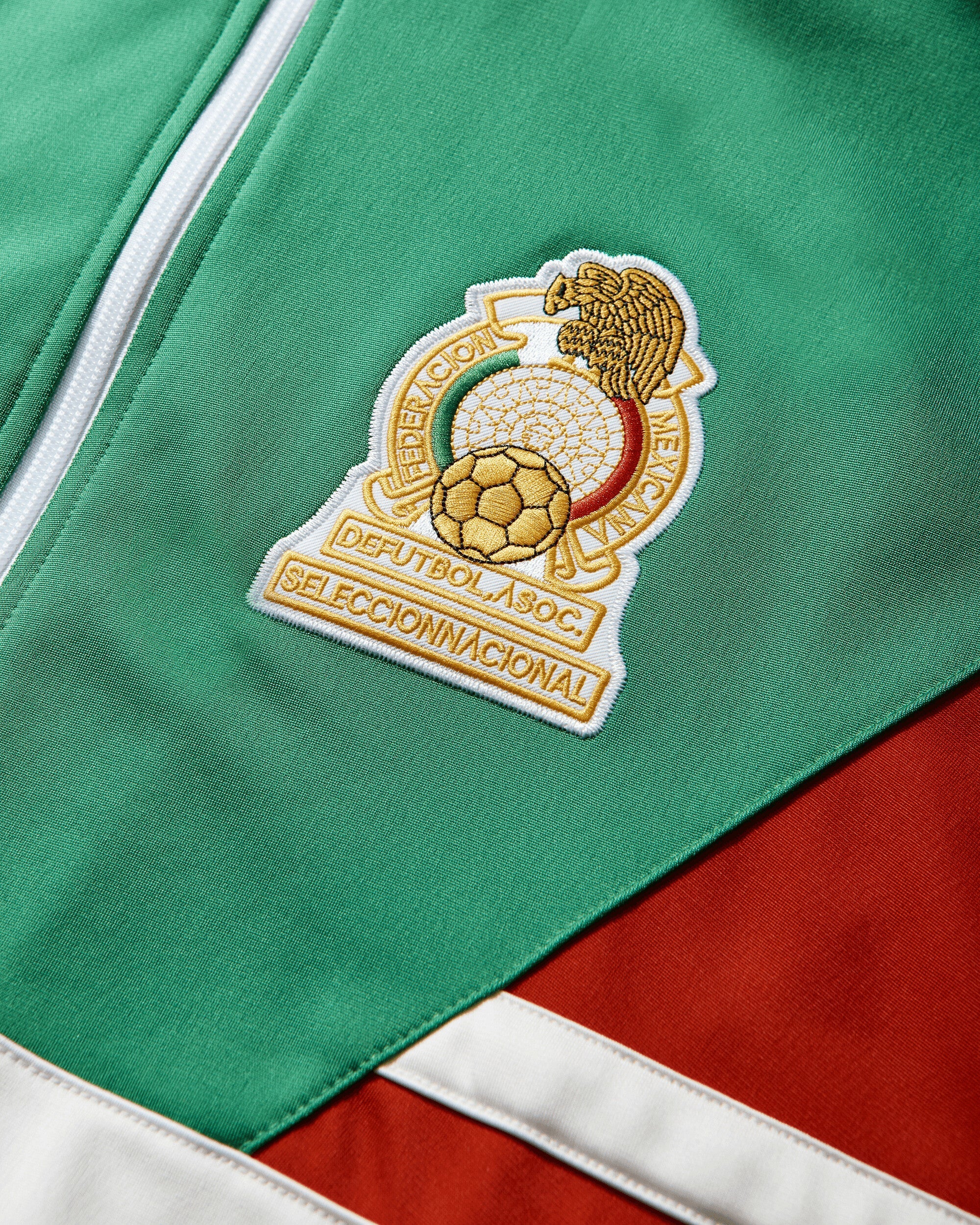Mens Mexico 1986 Track Top Green Adidas – Гарантія оригінальності – детальний вид - ADIDAS
