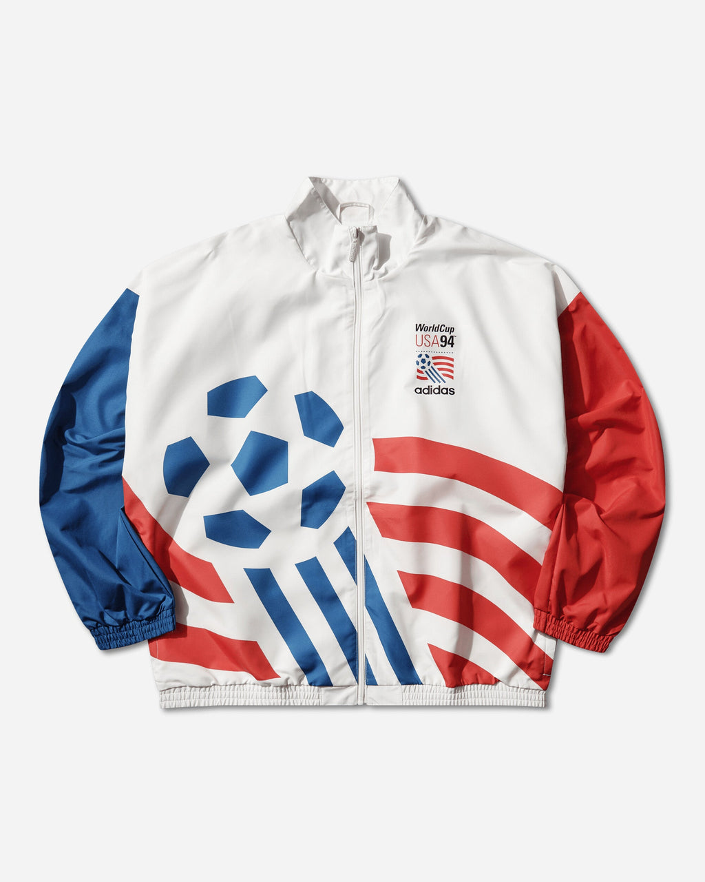 Mens Fifa World Cup Usa94 Track Top Cloud White Adidas оригінал – Купити в Україні – боковий вид