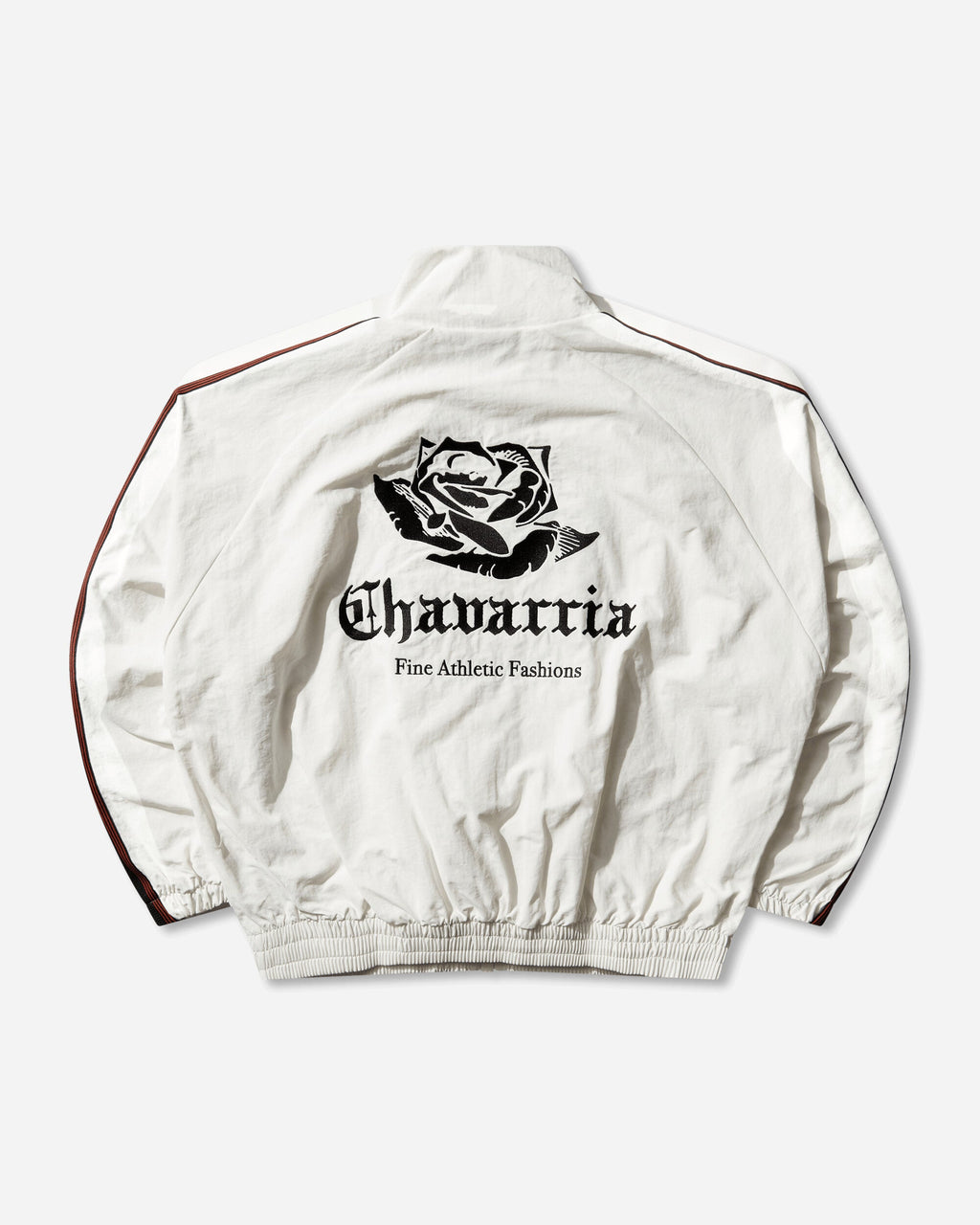 Mens Woven Track Jacket Off White Adidas – Гарантія оригінальності – вид ззаду
