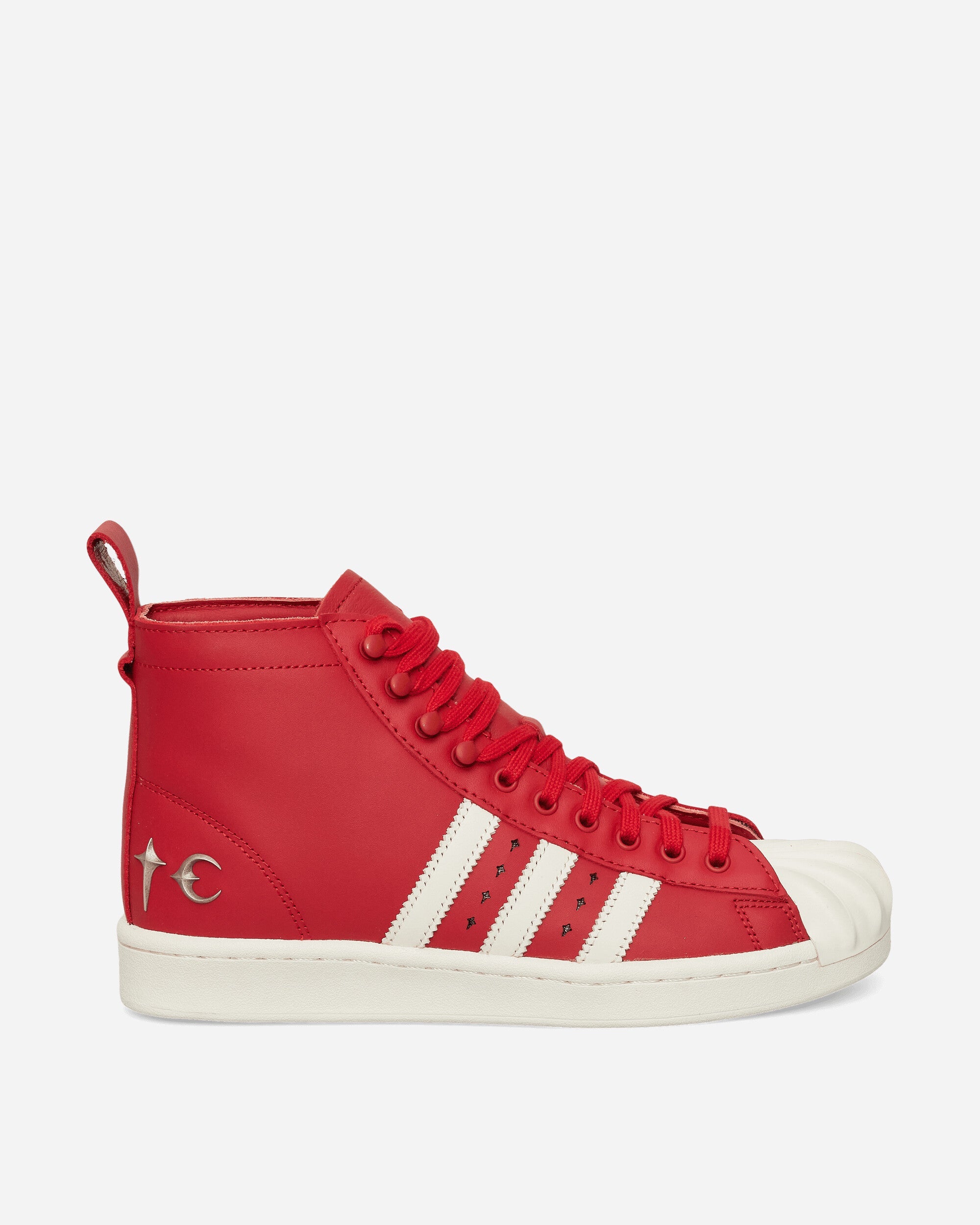 Оригінальна Thug Club Superstar Luxe Boots Red Adidas – боковий вид - ADIDAS