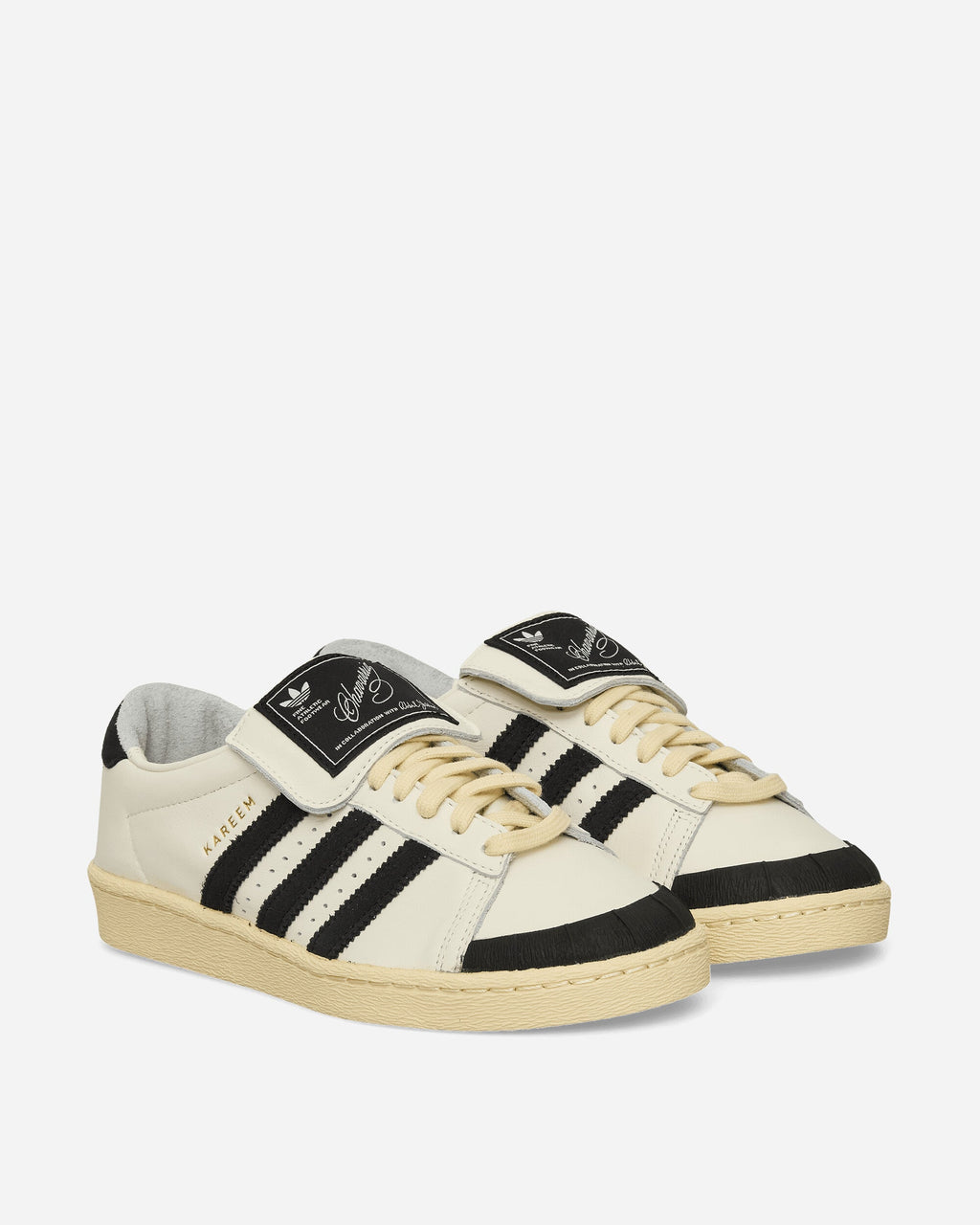 Оригінальна Willy Chavarria Jabbar Low Sneakers Off White Adidas – вид ззаду