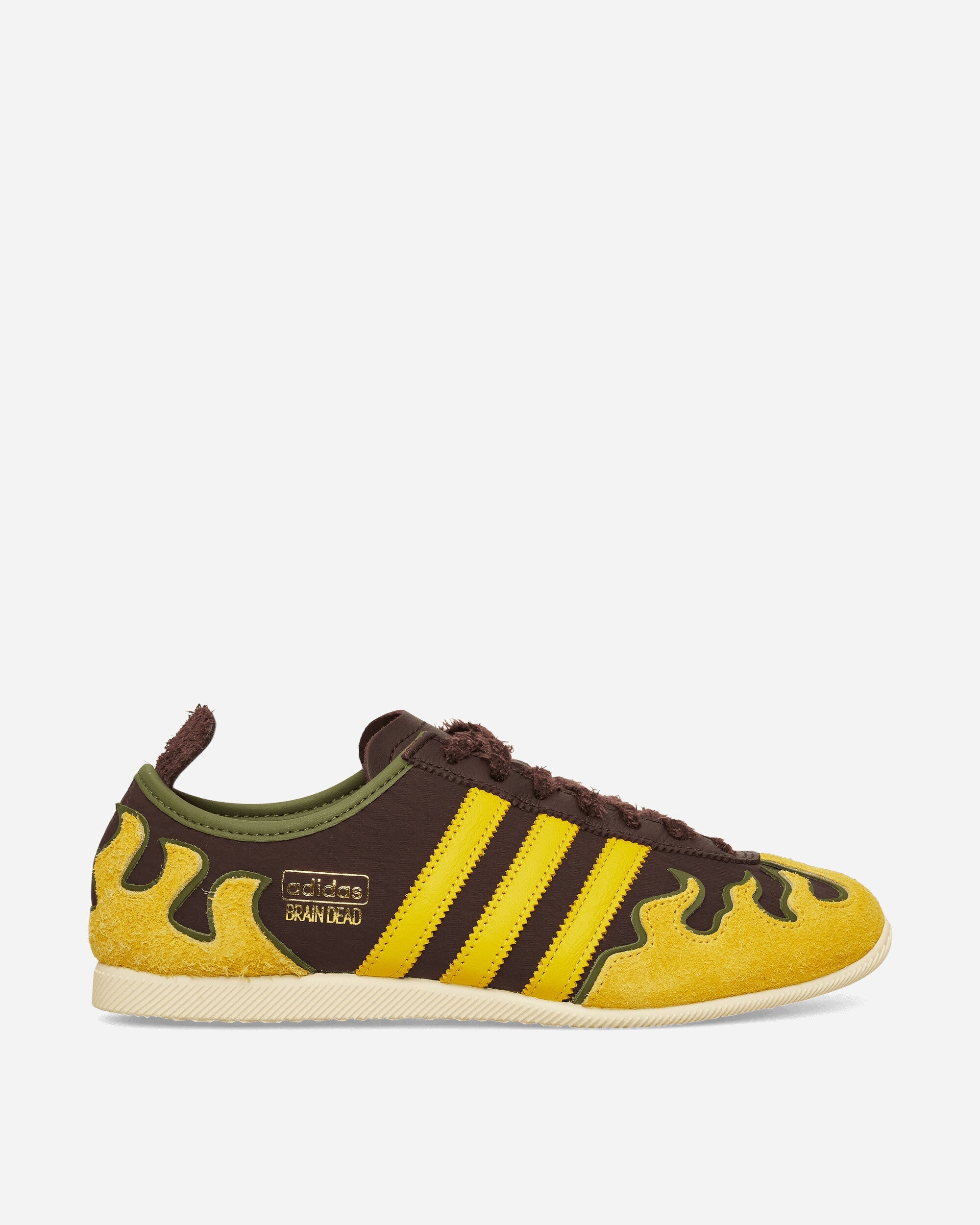 Brain Dead Japan Sneakers Shadow Brown Adidas – Гарантія оригінальності – боковий вид - ADIDAS