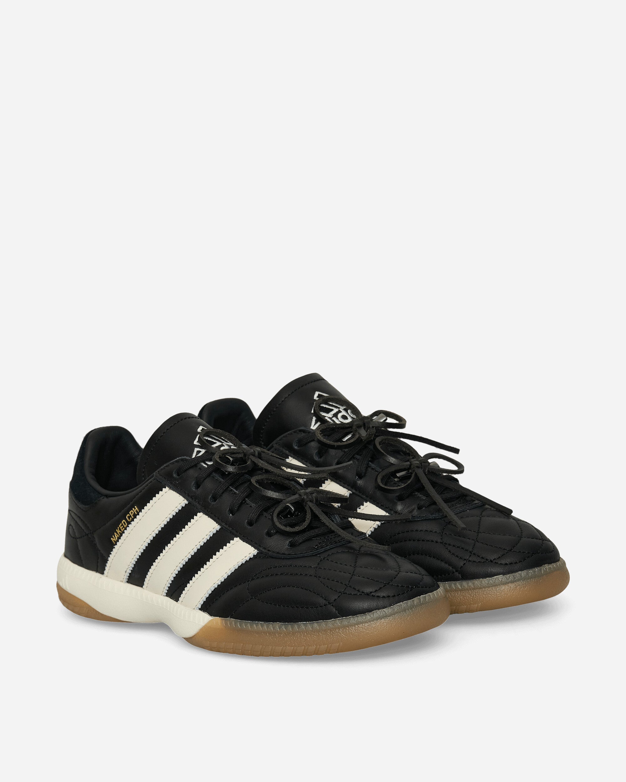 Naked Copenhagen X Maha Samba Sneakers Core Black Adidas оригінал – Купити в Україні – вид ззаду - ADIDAS