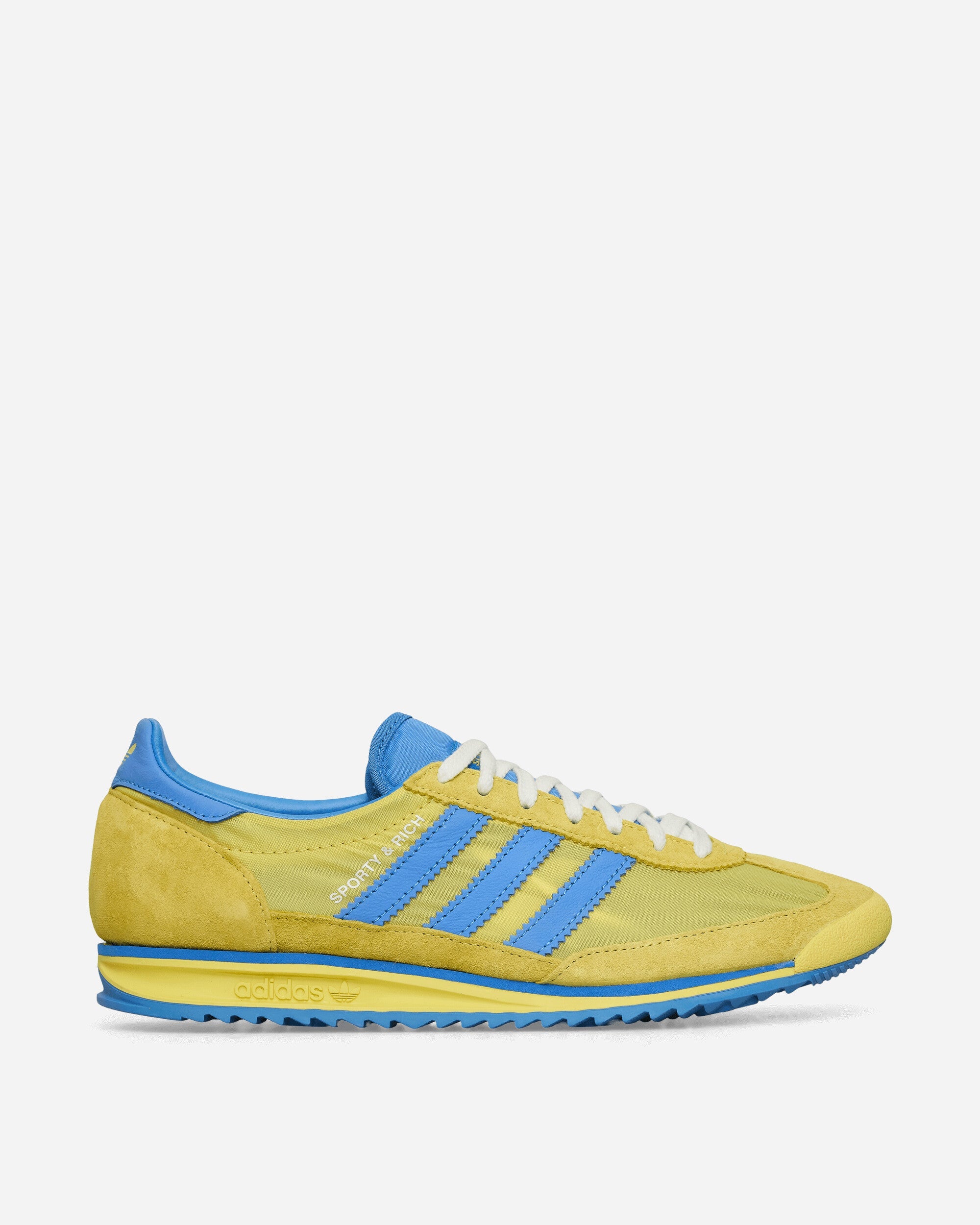 Оригінальна Sporty & Rich Sl72 Sneakers Light Yellow Adidas – боковий вид - ADIDAS