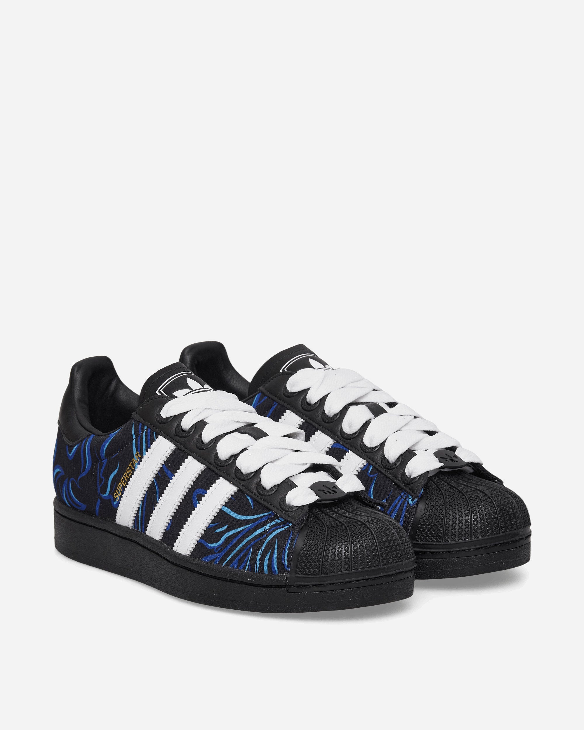 Superstar II Sneakers Core Black Adidas – Гарантія оригінальності – вид ззаду - ADIDAS