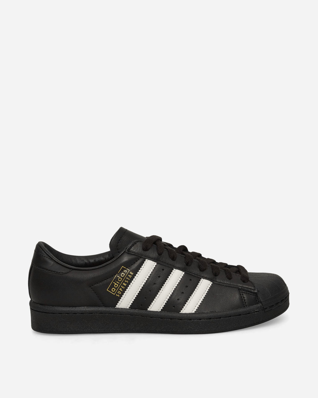 Оригінальна Superstar Vintage Sneakers Core Black Adidas – боковий вид