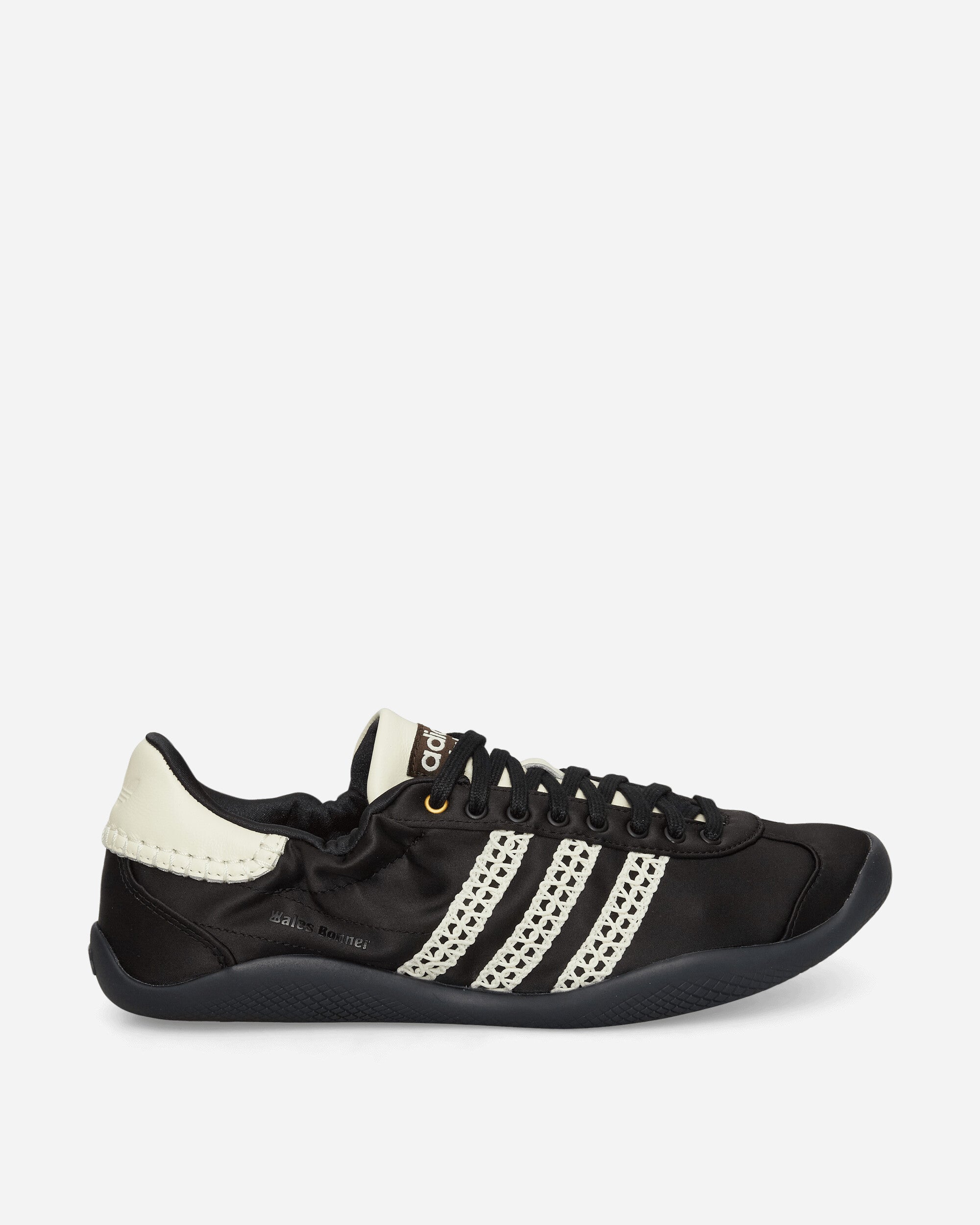 Wales Bonner Karintha Lo Satin Sneakers Core Black Adidas оригінал – Купити в Україні – боковий вид - ADIDAS