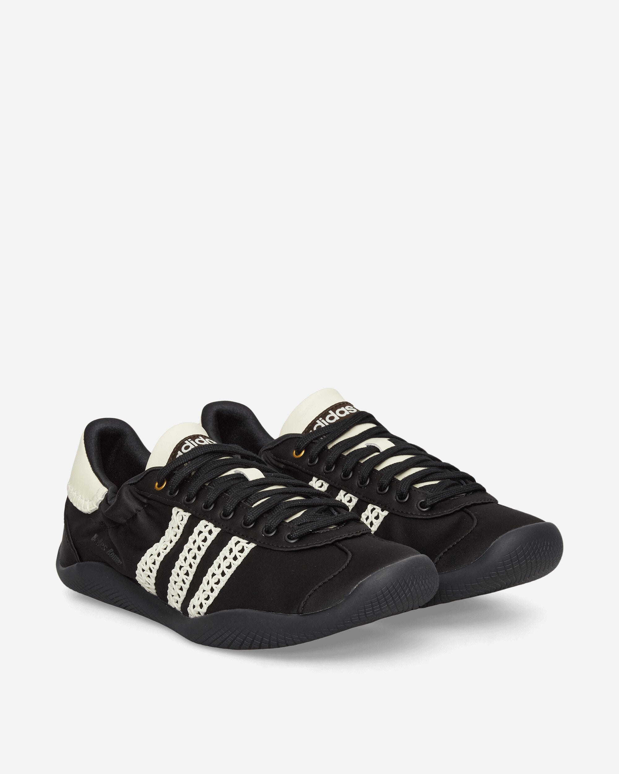Wales Bonner Karintha Lo Satin Sneakers Core Black Adidas оригінал – Купити в Україні – вид ззаду - ADIDAS