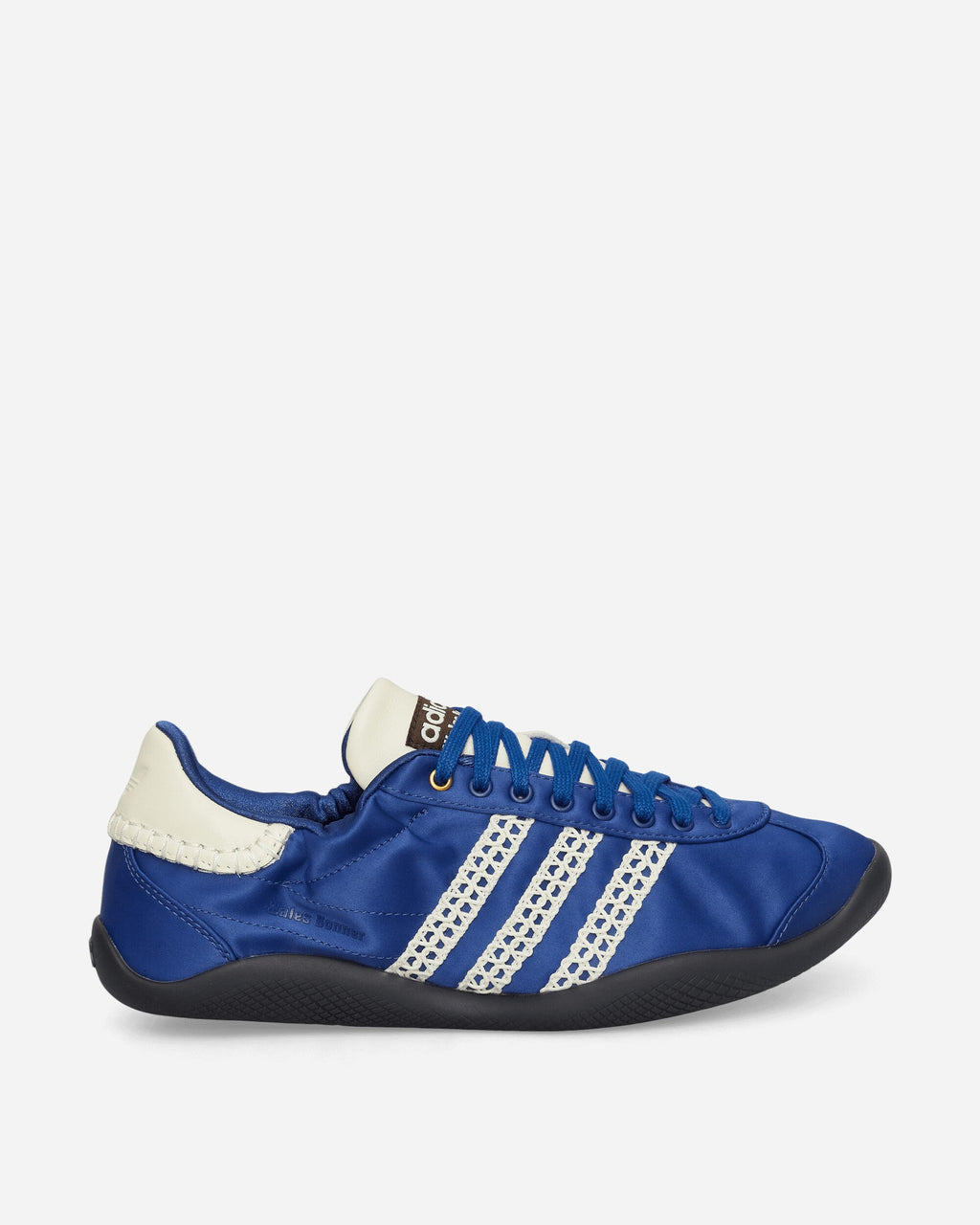 Wales Bonner Karintha Lo Satin Sneakers Blue Adidas – Гарантія оригінальності – боковий вид