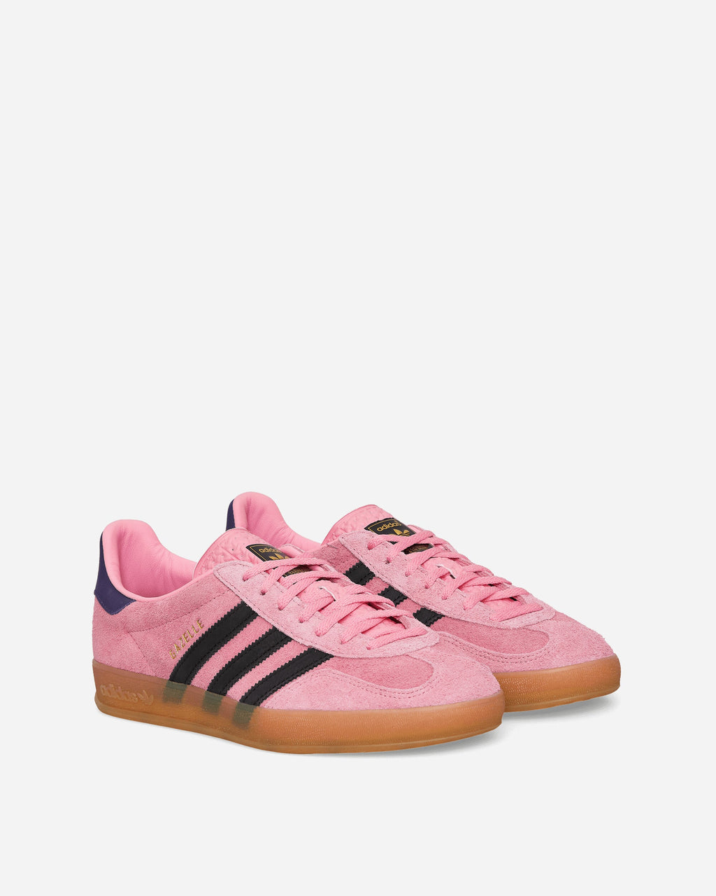 Womens Gazelle Indoor Sneakers Bliss Pink Adidas оригінал – Купити в Україні – вид ззаду