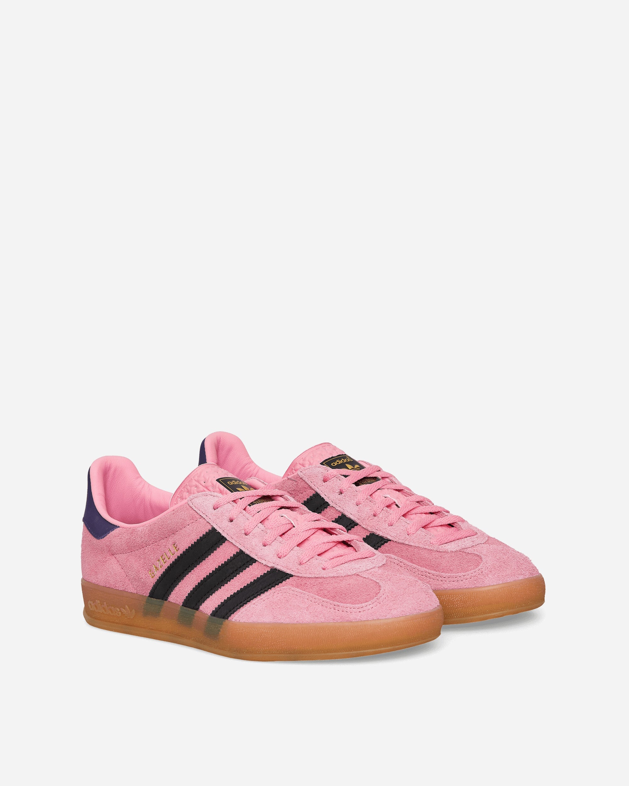 Womens Gazelle Indoor Sneakers Bliss Pink Adidas оригінал – Купити в Україні – вид ззаду - ADIDAS