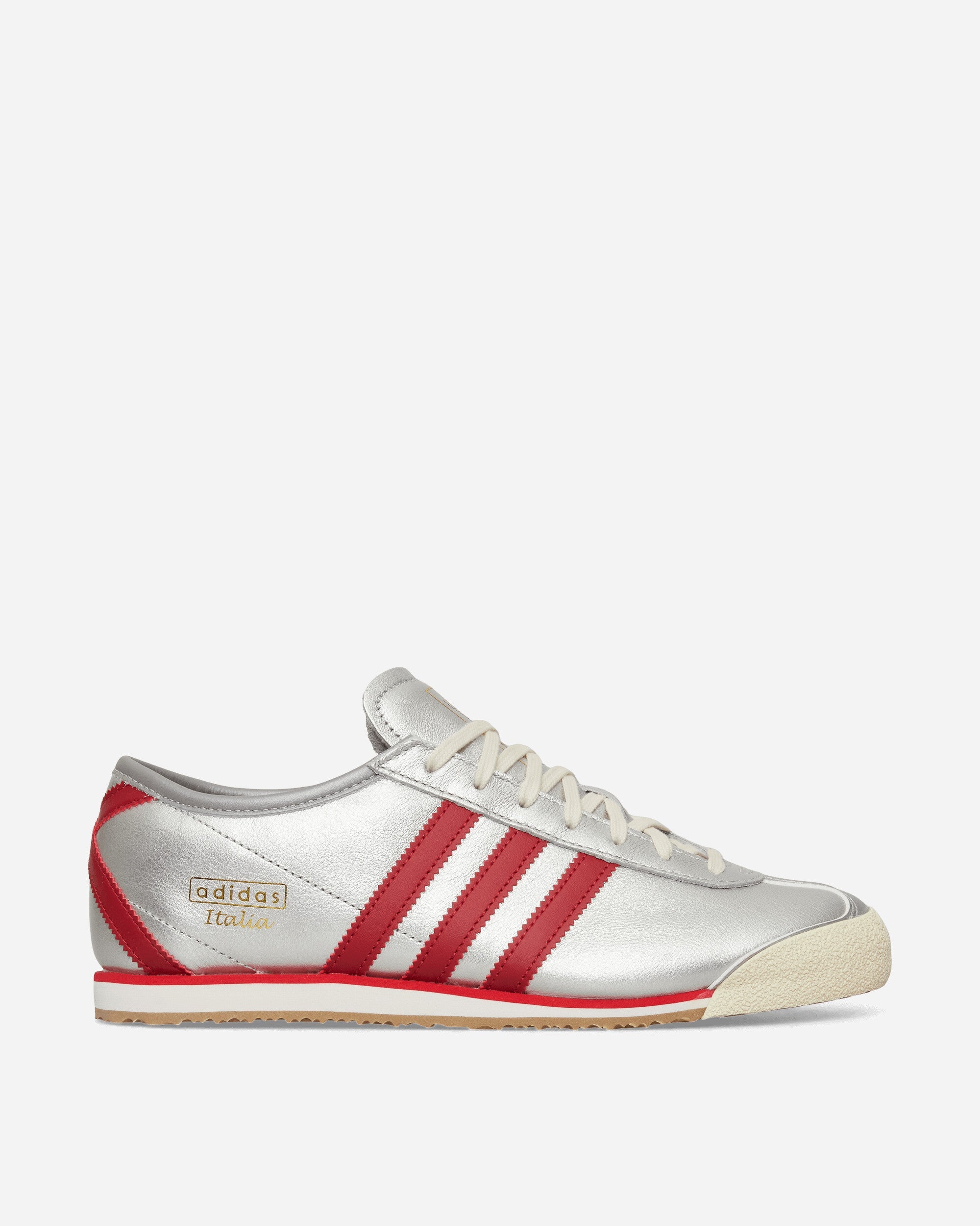 Оригінальна Womens Italia 70s Sneakers Silver Metallic Adidas – боковий вид - ADIDAS