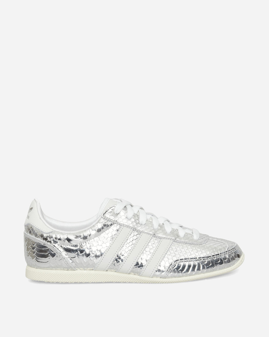 Оригінальна Japan Sneakers Silver Metallic Adidas – боковий вид