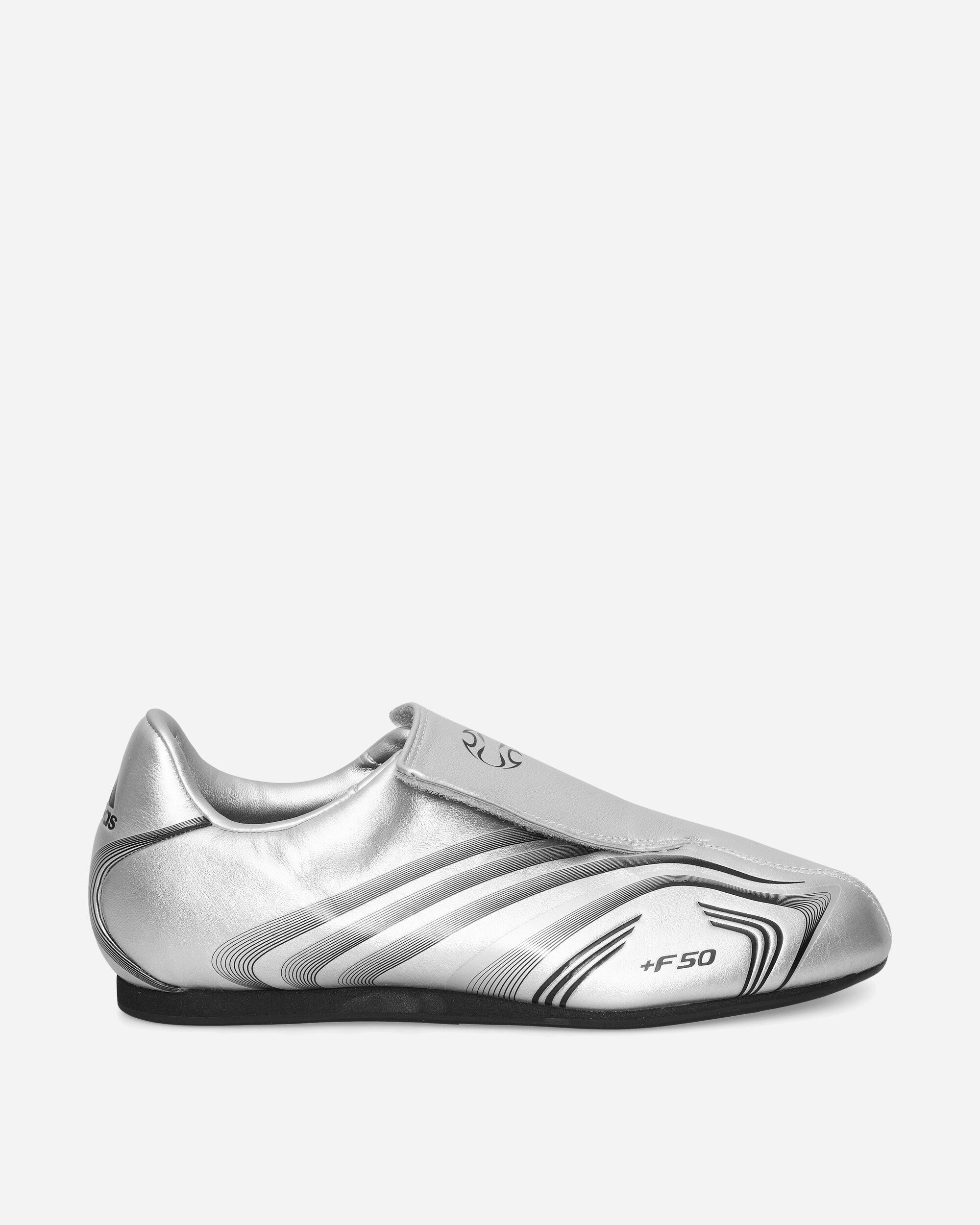 Оригінальна Taekwondo F50 Sneakers Silver Metallic Adidas – боковий вид - ADIDAS