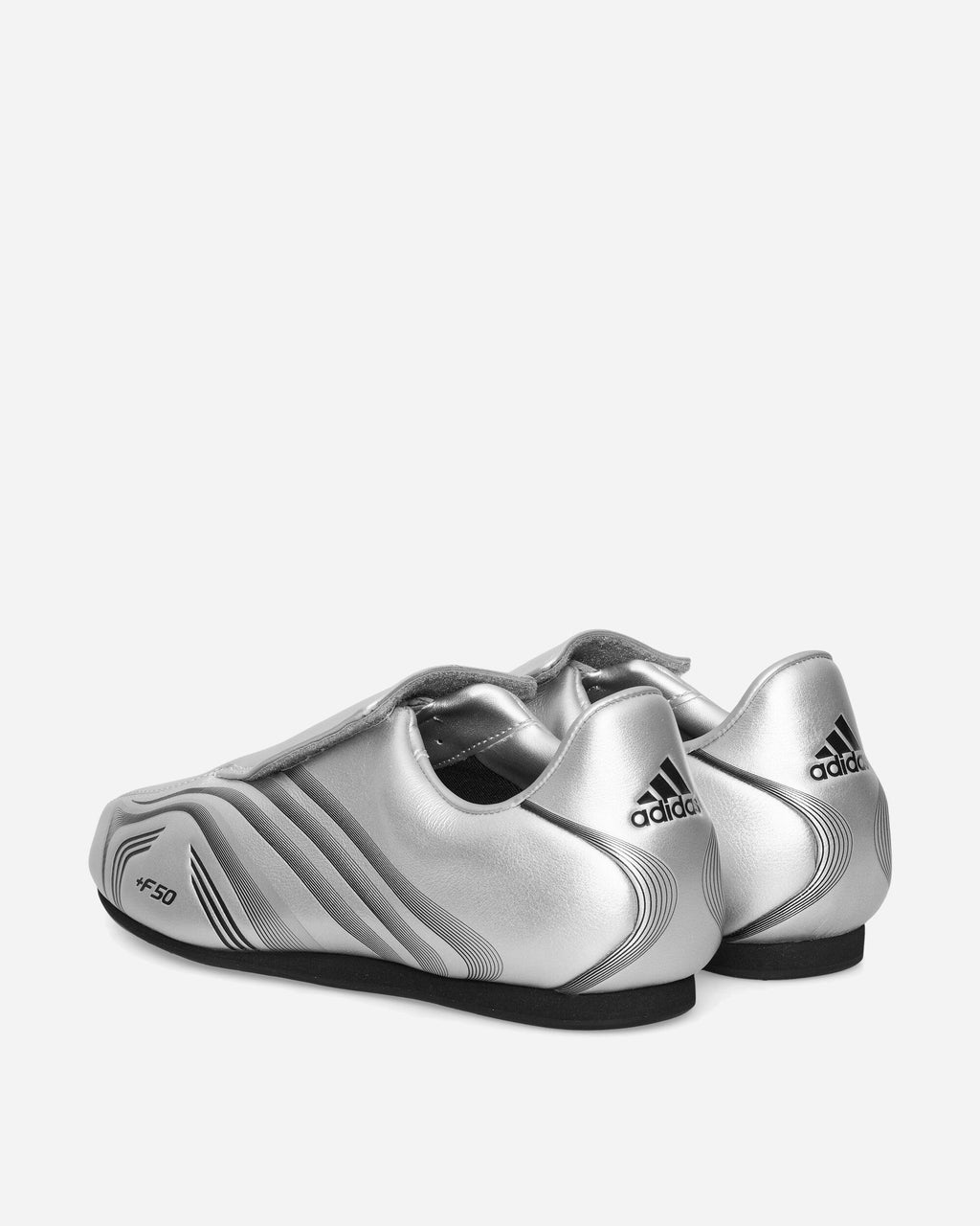 Оригінальна Taekwondo F50 Sneakers Silver Metallic Adidas – збільшений вид