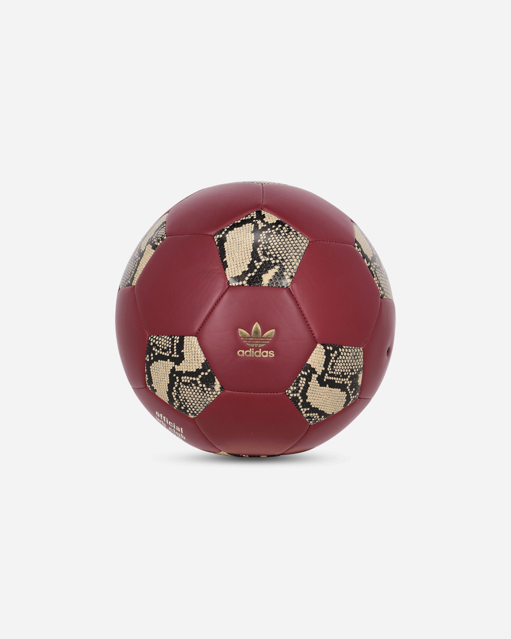 Wales Bonner Football Collegiate Burgundy Adidas – Гарантія оригінальності – вид ззаду - ADIDAS