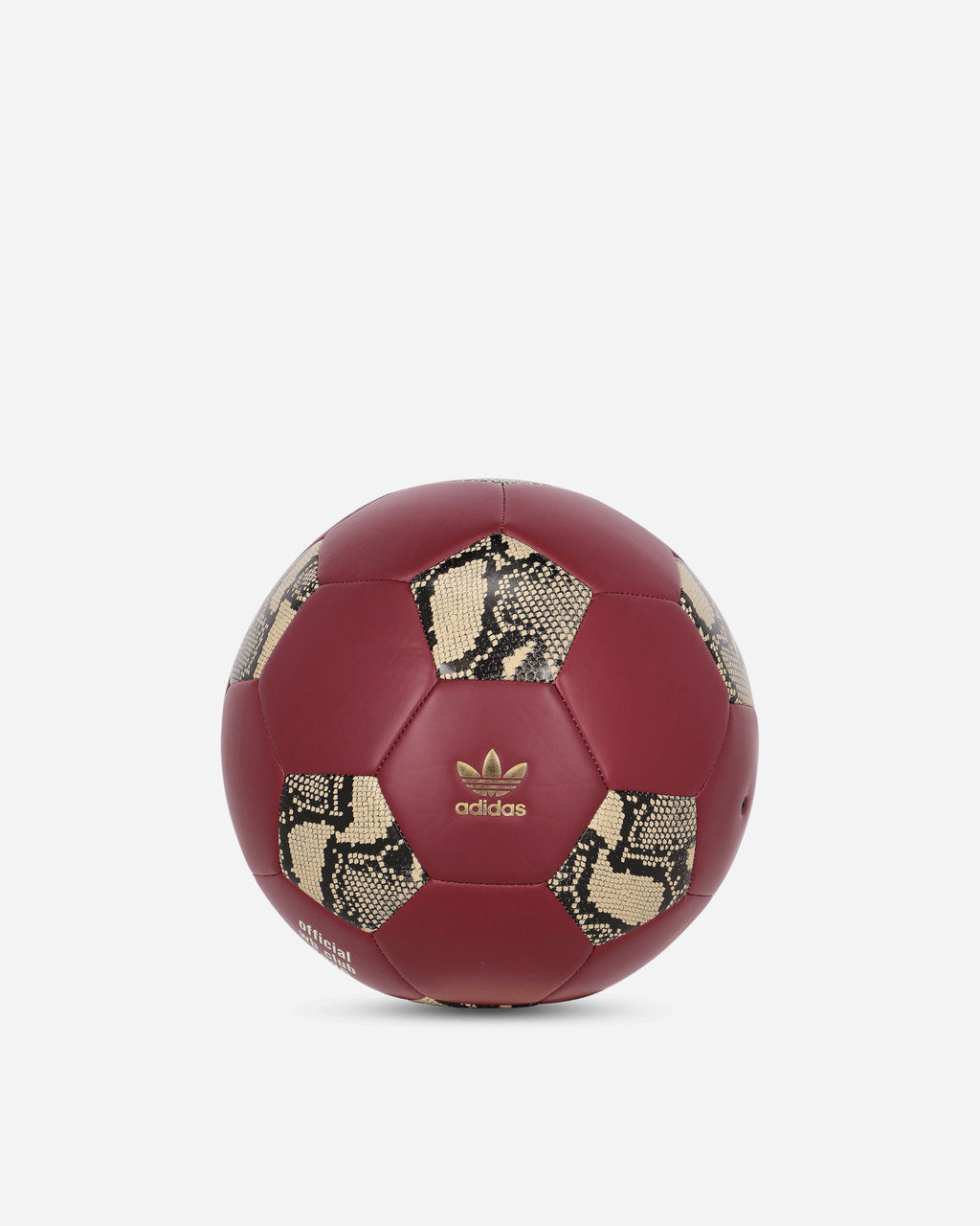 Wales Bonner Football Collegiate Burgundy Adidas – Гарантія оригінальності – боковий вид