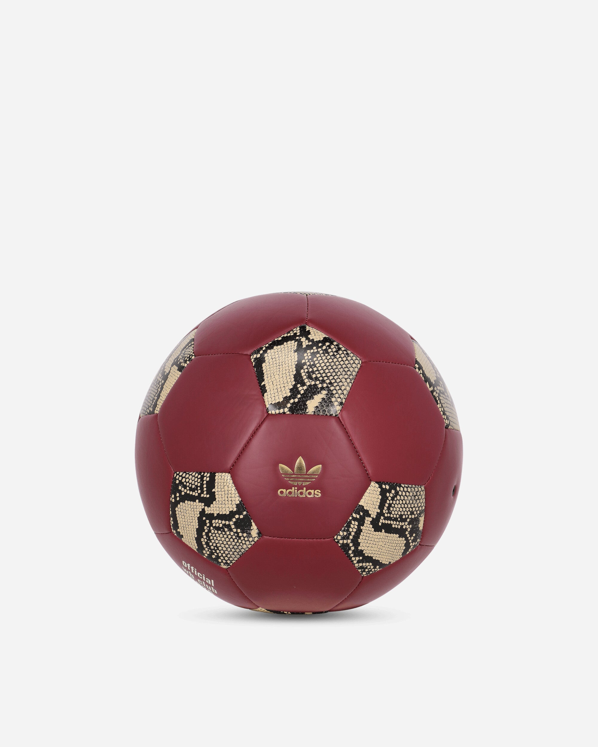 Wales Bonner Football Collegiate Burgundy Adidas – Гарантія оригінальності – боковий вид - ADIDAS