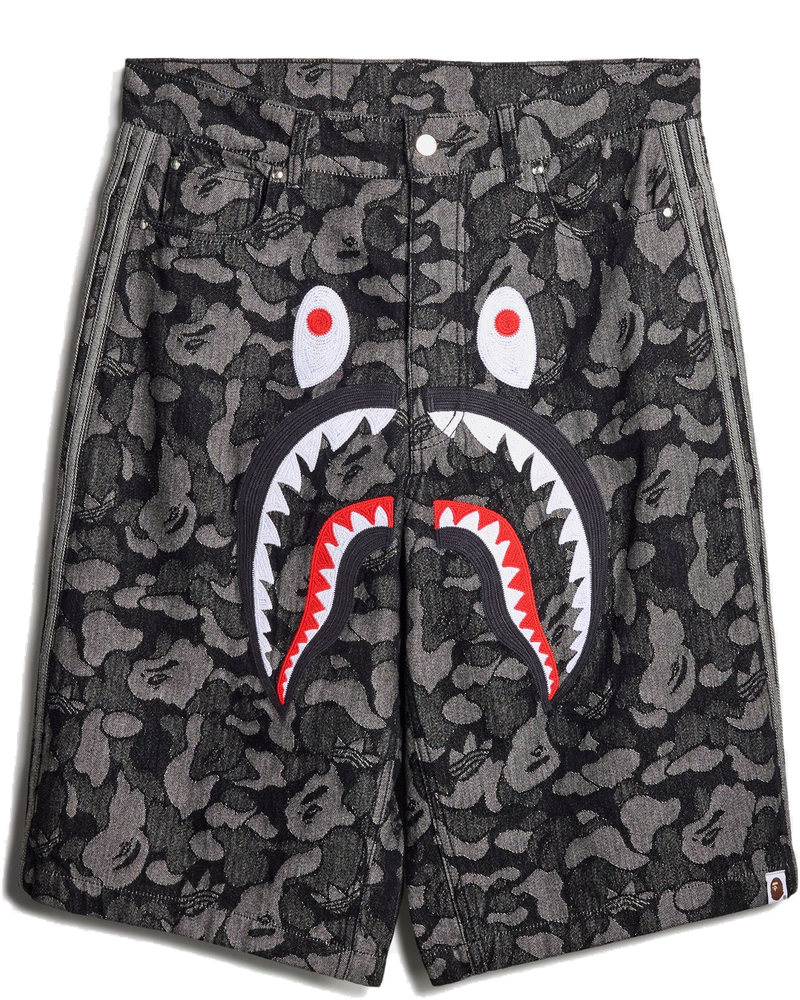 Bape Shark Denim Mens Short Adidas оригінал – Купити в Україні