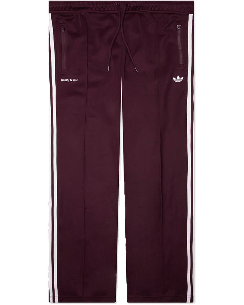 X Sporty & Rich Track Pant Maroon Adidas – Гарантія оригінальності
