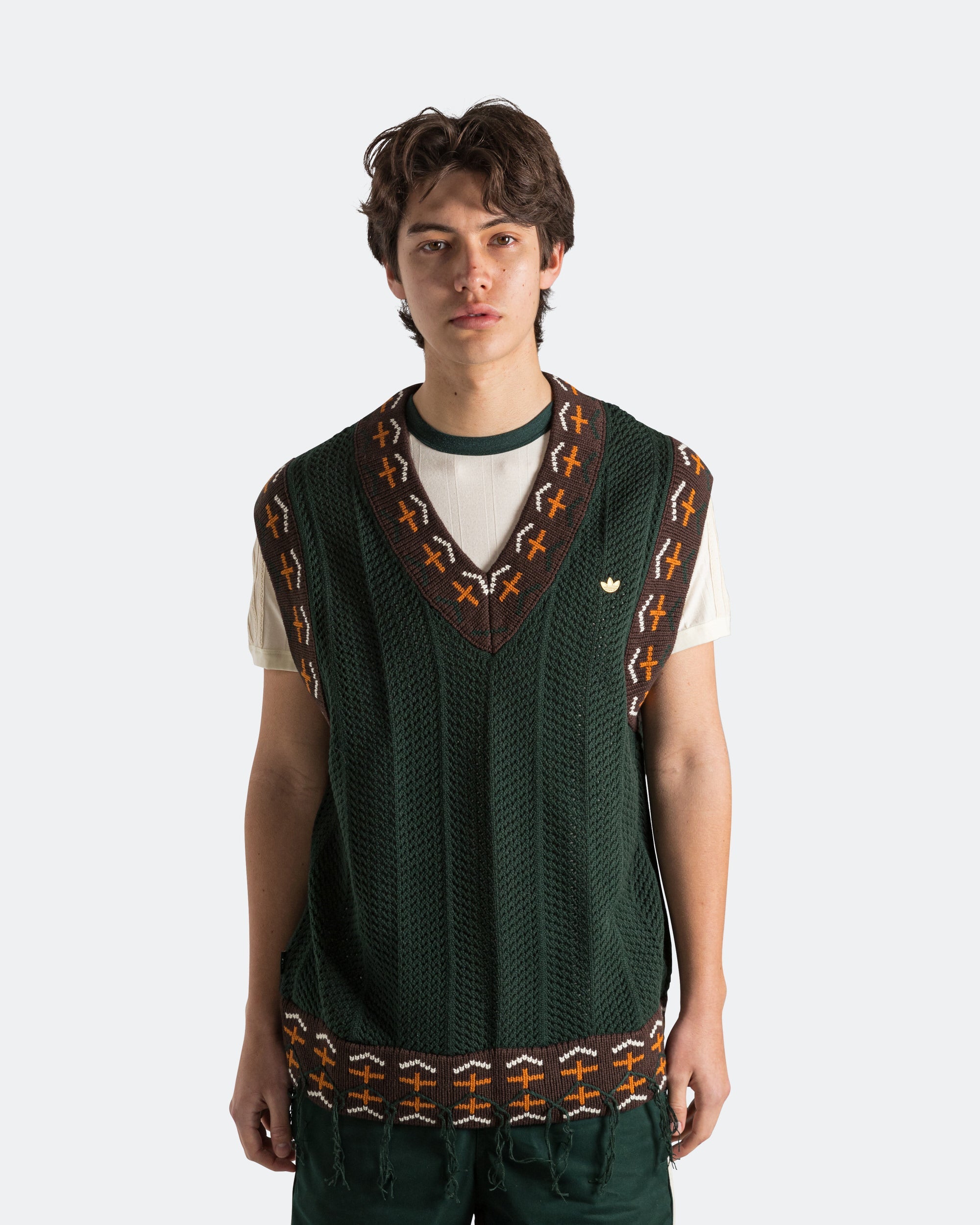 Оригінальна Knit Vest By Edison Chen X Clot Adidas – вид ззаду - ADIDAS