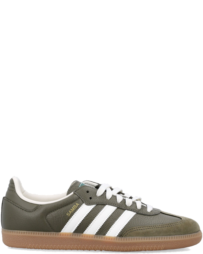 Samba Og Low Top Sneakers In Green Adidas – Гарантія оригінальності
