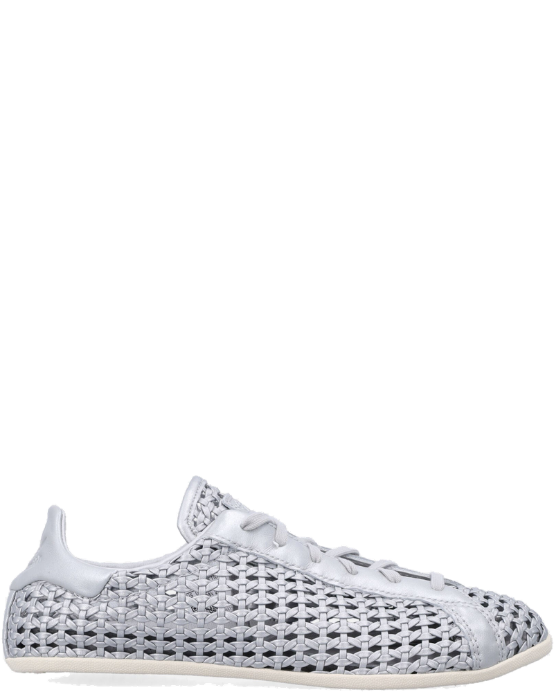 Silver Perforated Stan Smith Lo Pro Sneakers Adidas – Гарантія оригінальності