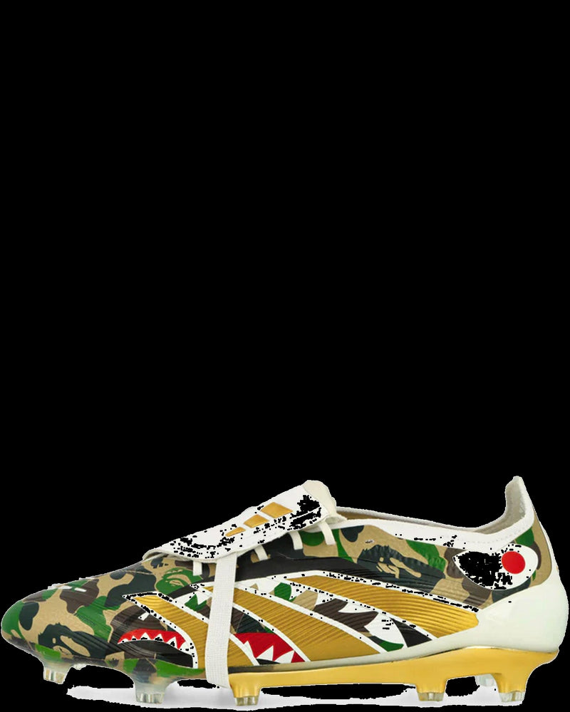 BG_REMOVED_CATALOG_Adidas x BAPE Mens Predator Elite FT Cleats - ADIDAS