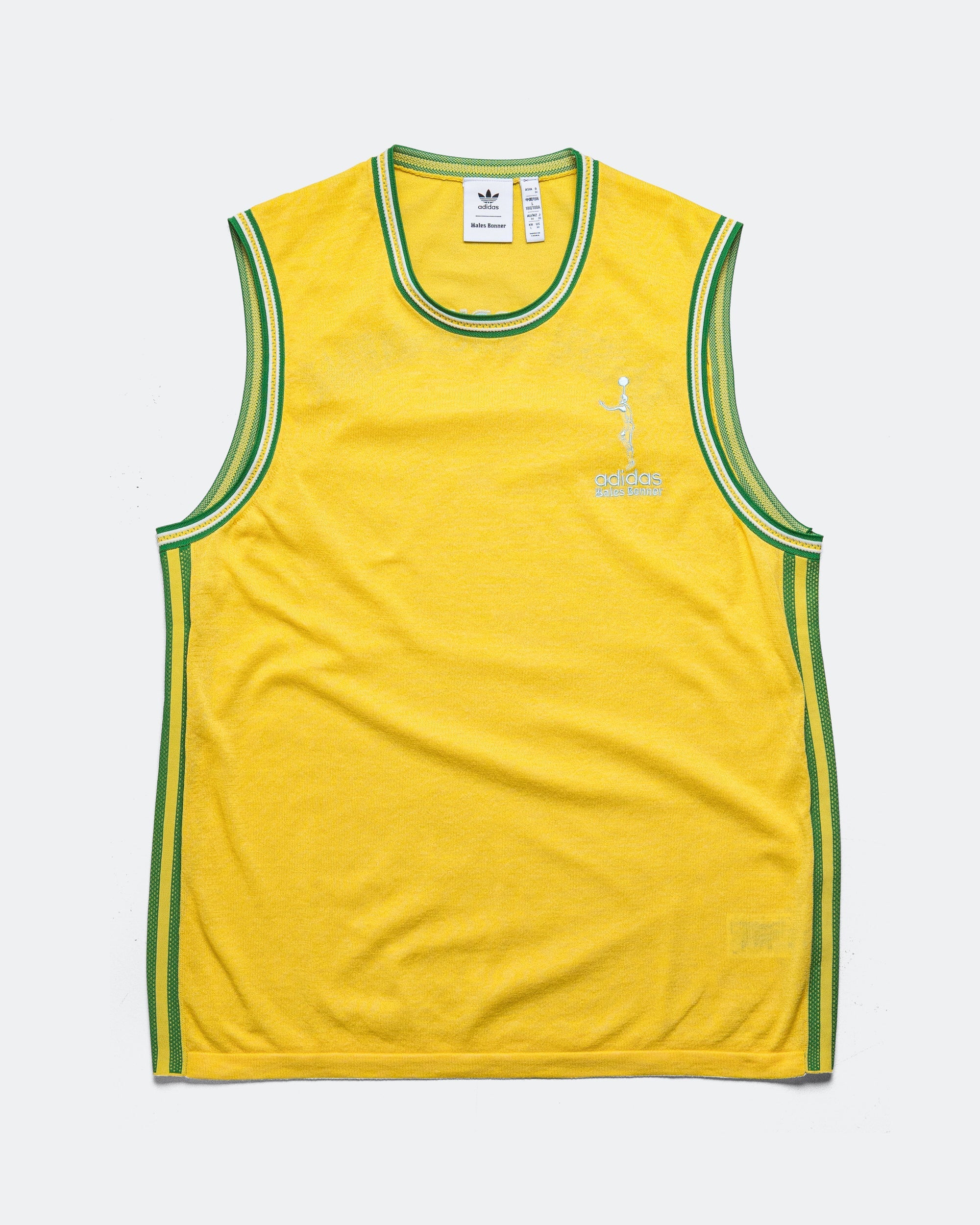 Jabbar Vest X Wales Bonner Adidas оригінал – Купити в Україні – боковий вид - ADIDAS