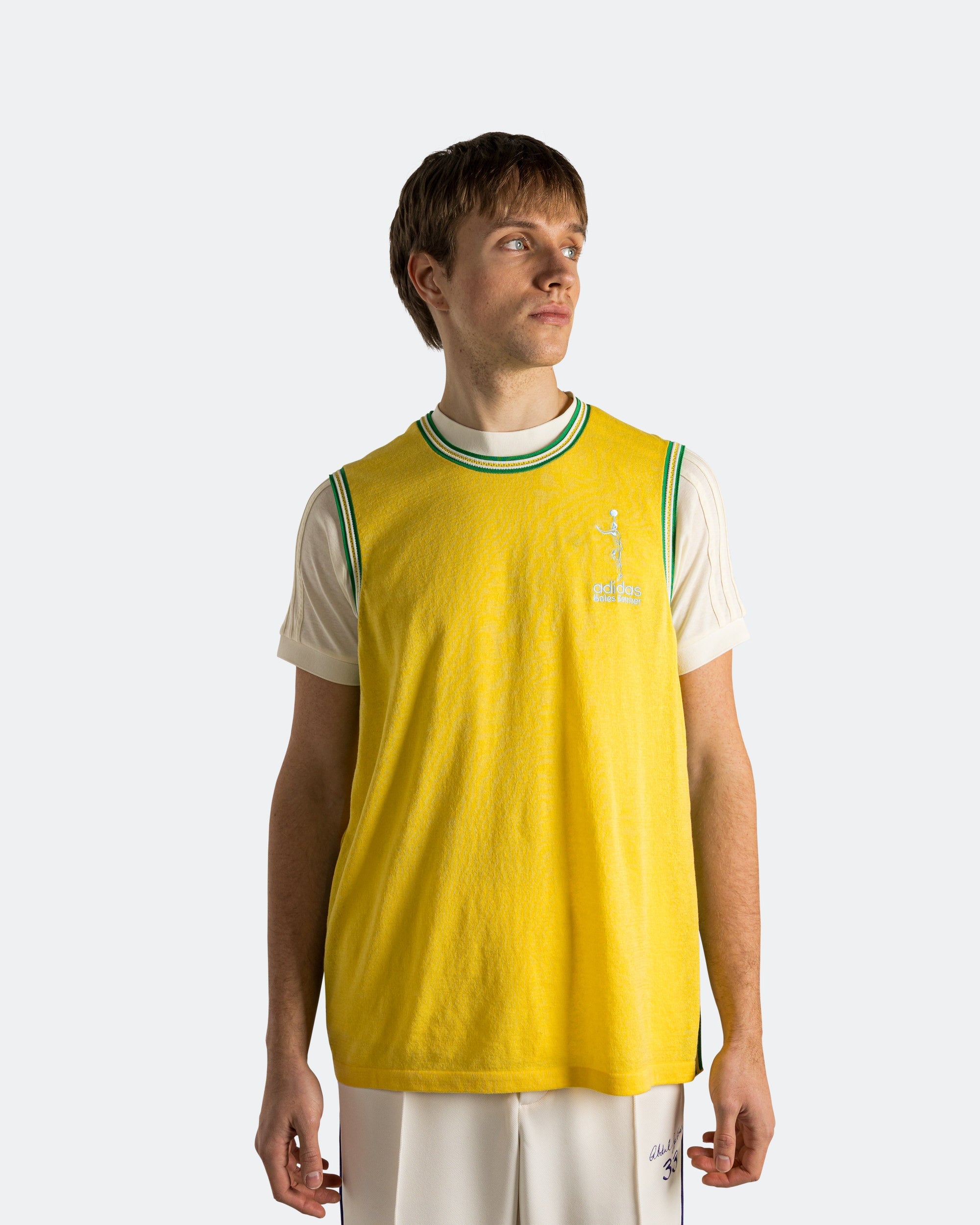 Jabbar Vest X Wales Bonner Adidas оригінал – Купити в Україні – вид ззаду - ADIDAS