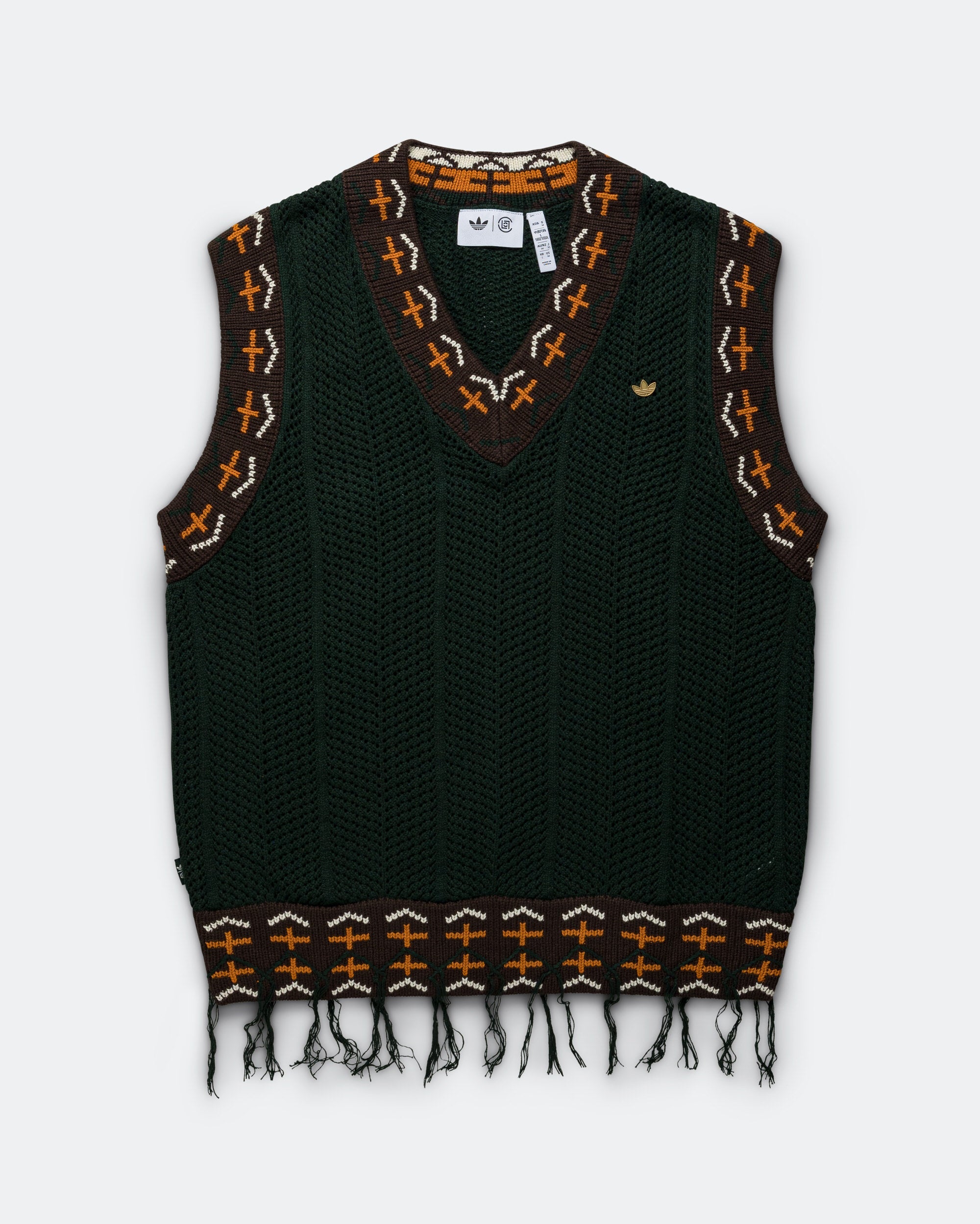 Оригінальна Knit Vest By Edison Chen X Clot Adidas – боковий вид - ADIDAS