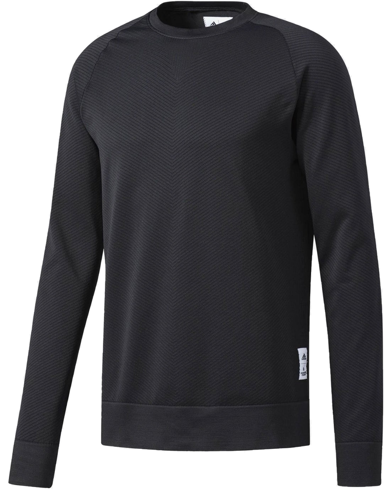 Athletics X Reigning Champ Seamless Crew Sweatshirt Mens Black Adidas оригінал – Купити в Україні