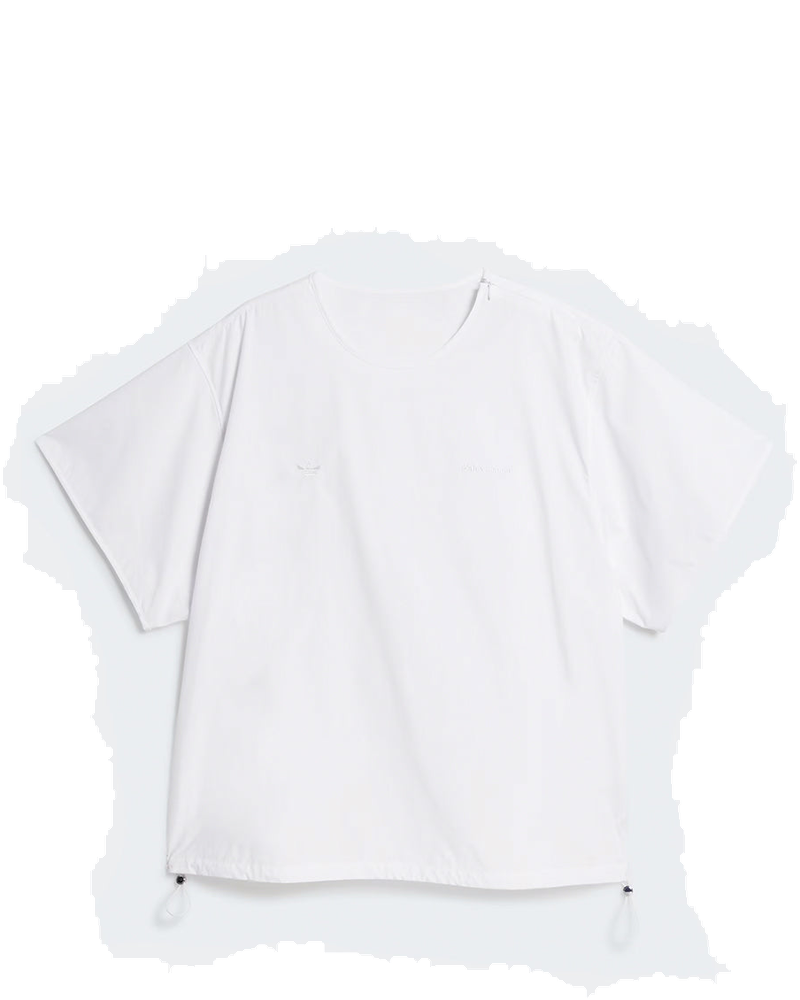 White Poplin Pullover Top Adidas оригінал – Купити в Україні