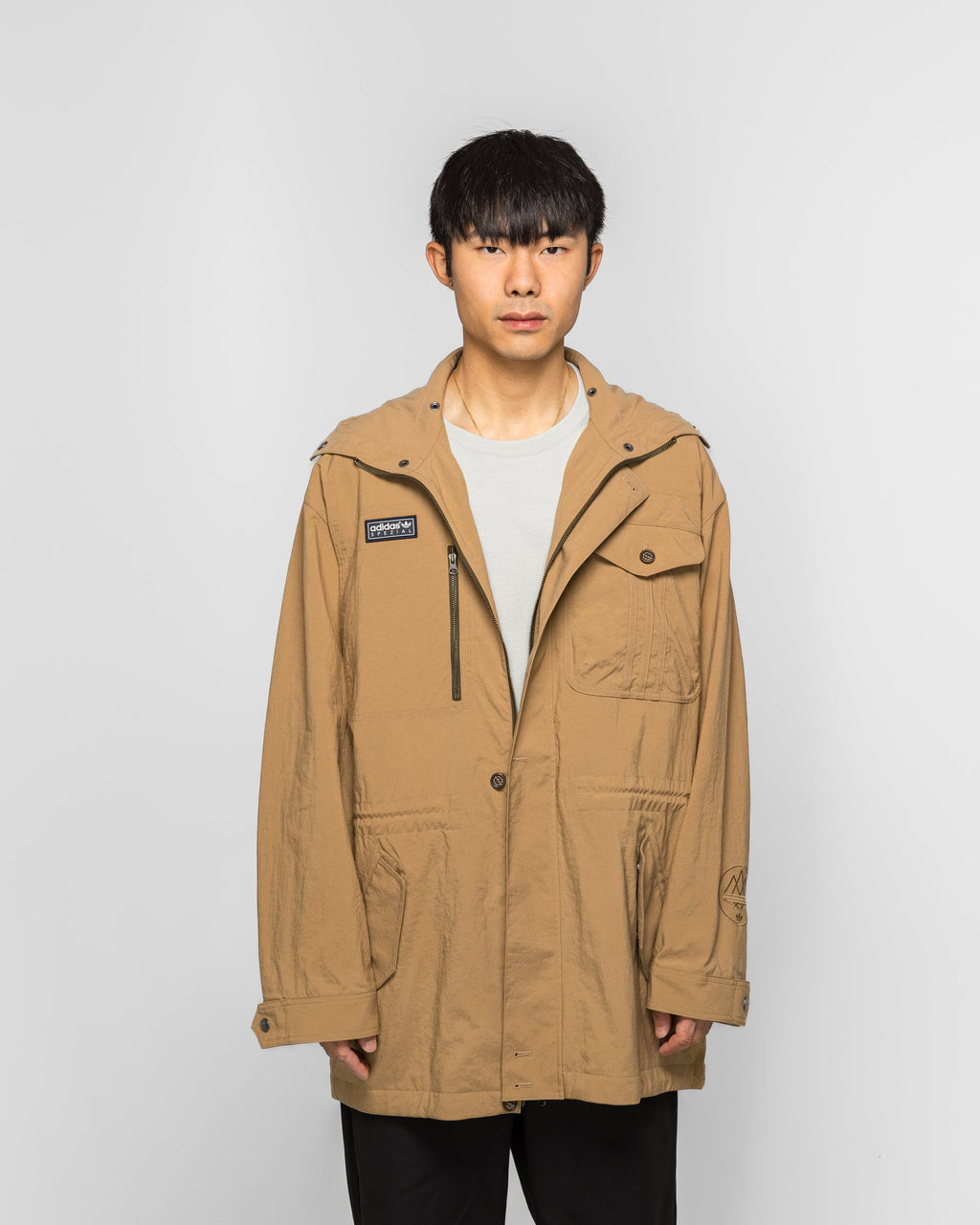 Longridge Spzl Parka Adidas – Гарантія оригінальності – вид ззаду