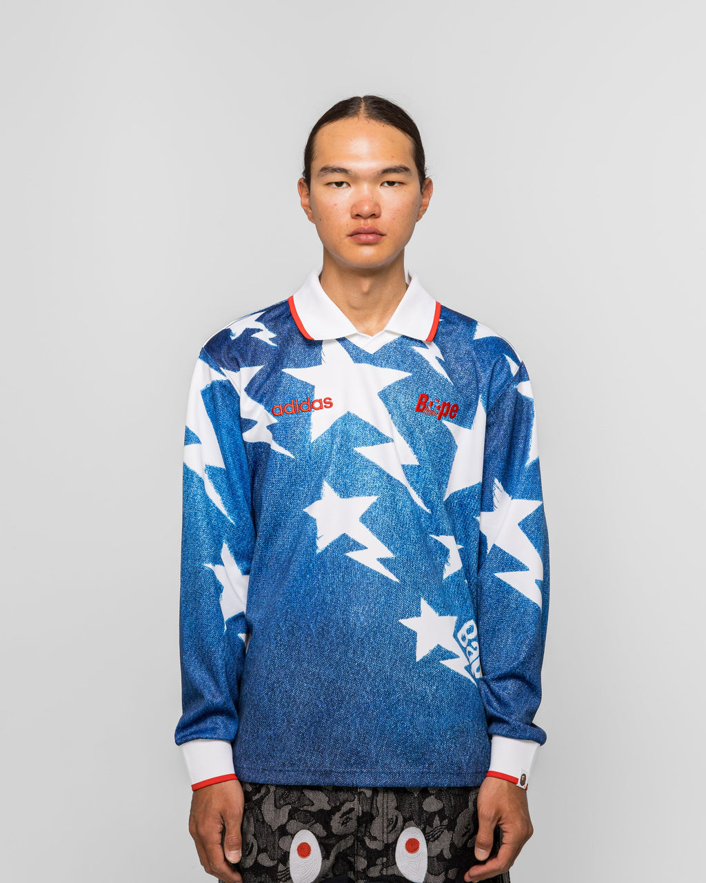 Lsl Star Jersey X Bape Adidas оригінал – Купити в Україні – вид ззаду